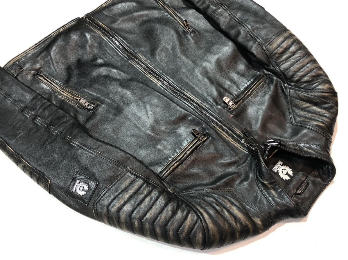 Belstaff Belstaff Leather Jacket Luxury Racing biker Size US L / EU 52-54 / 3 - 13 Thumbnail