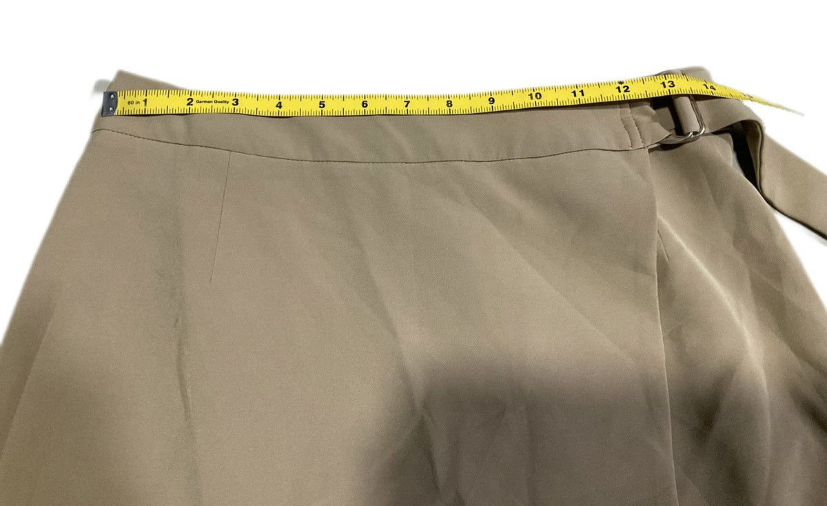 Hysteric Glamour × Japanese Brand × Yohji Yamamoto 🔥Sick Japanese Ined By Yohji Double Layer Asymmetric Skirt Size 29" - 9 Thumbnail