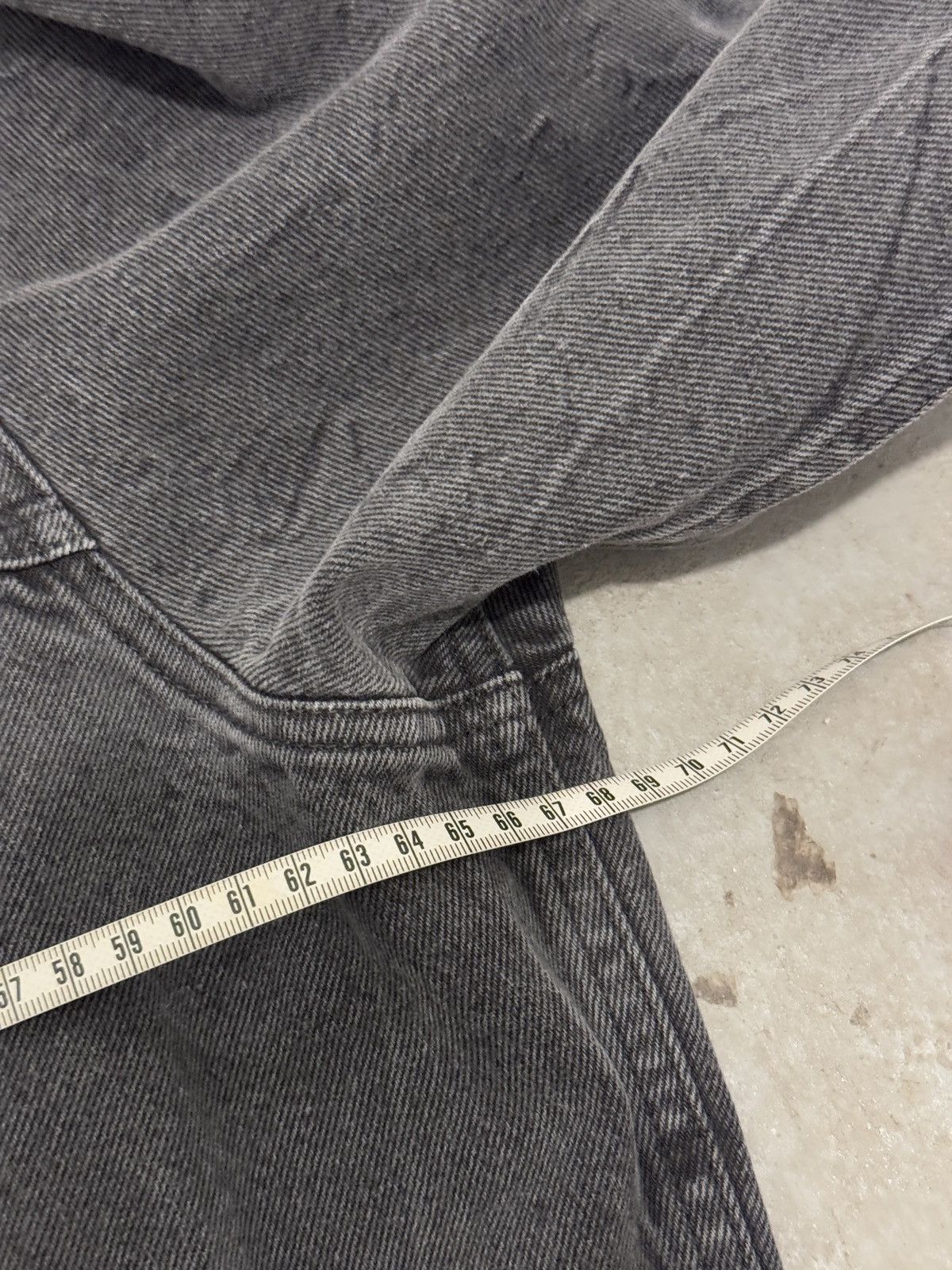 Balenciaga *RARE* 163/200 BALENCIAGA X FORTNITE DEMNA GREY DENIM JACKET Size US M / EU 48-50 / 2 - 9 Thumbnail