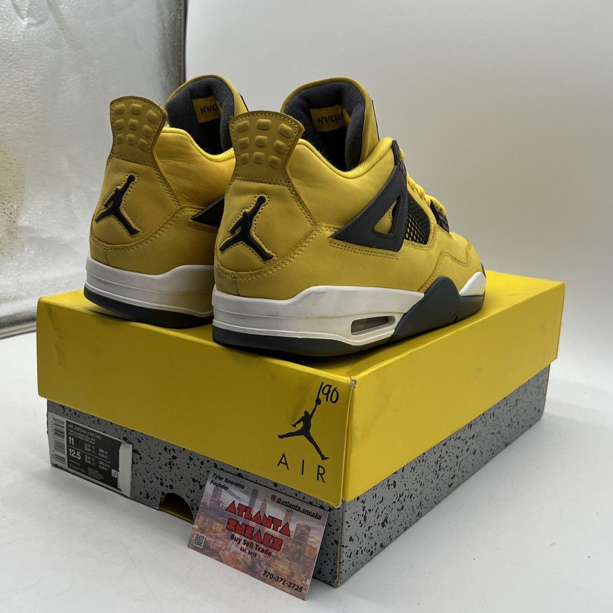 Jordan Brand Air Jordan 4 lightning Size US 11 / EU 44 - 5 Thumbnail