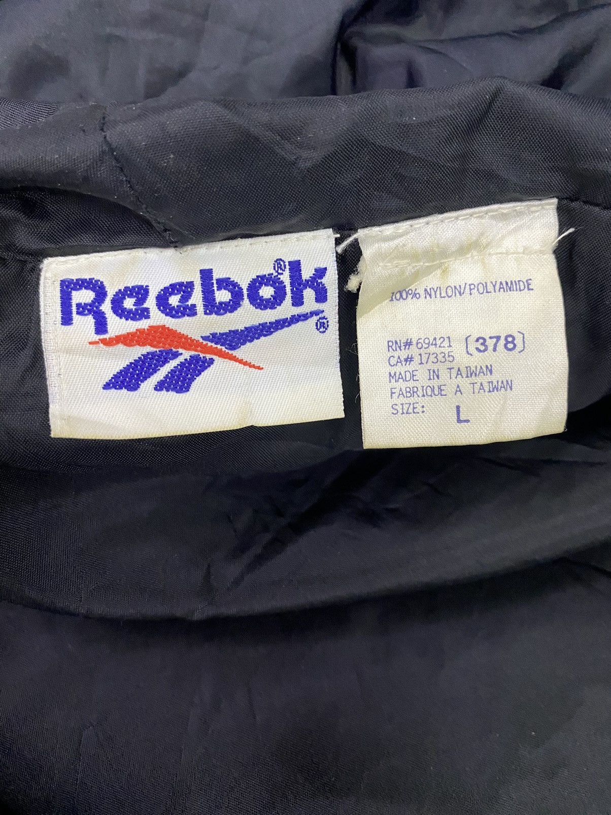 Reebok Vtg Reebok Noriyuki Makihara Light Zipper Hoodie (L) Size US L / EU 52-54 / 3 - 9 Thumbnail