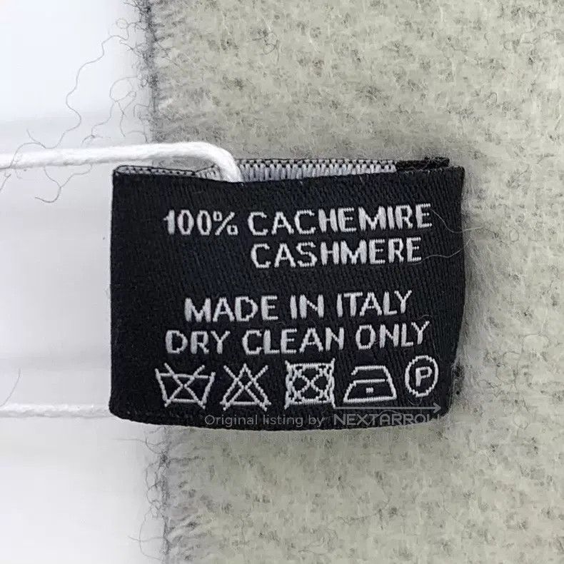 Chanel Chanel Black logo letter inlaid cashmere scarf Size ONE SIZE - 9 Thumbnail