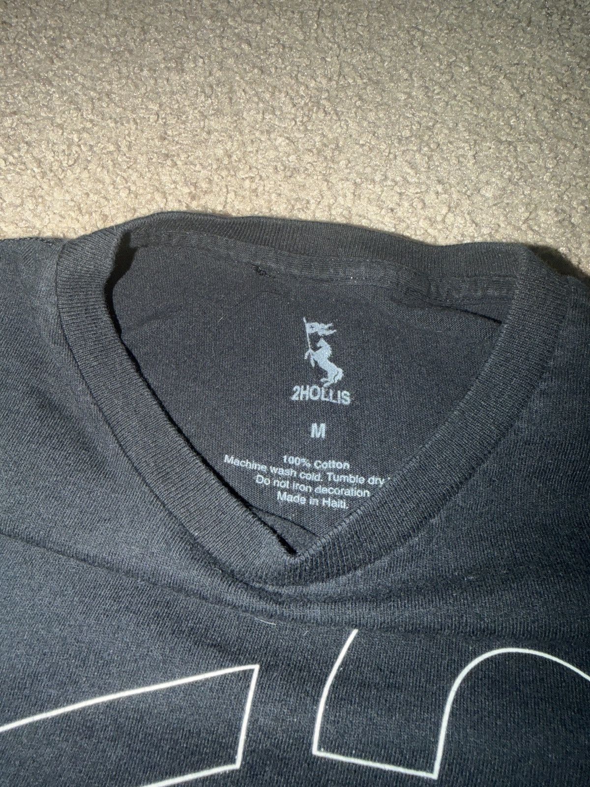 Drain Gang × Haunted Mound 2hollis 2> Concert T-shirt Size US M / EU 48-50 / 2 - 2 Thumbnail