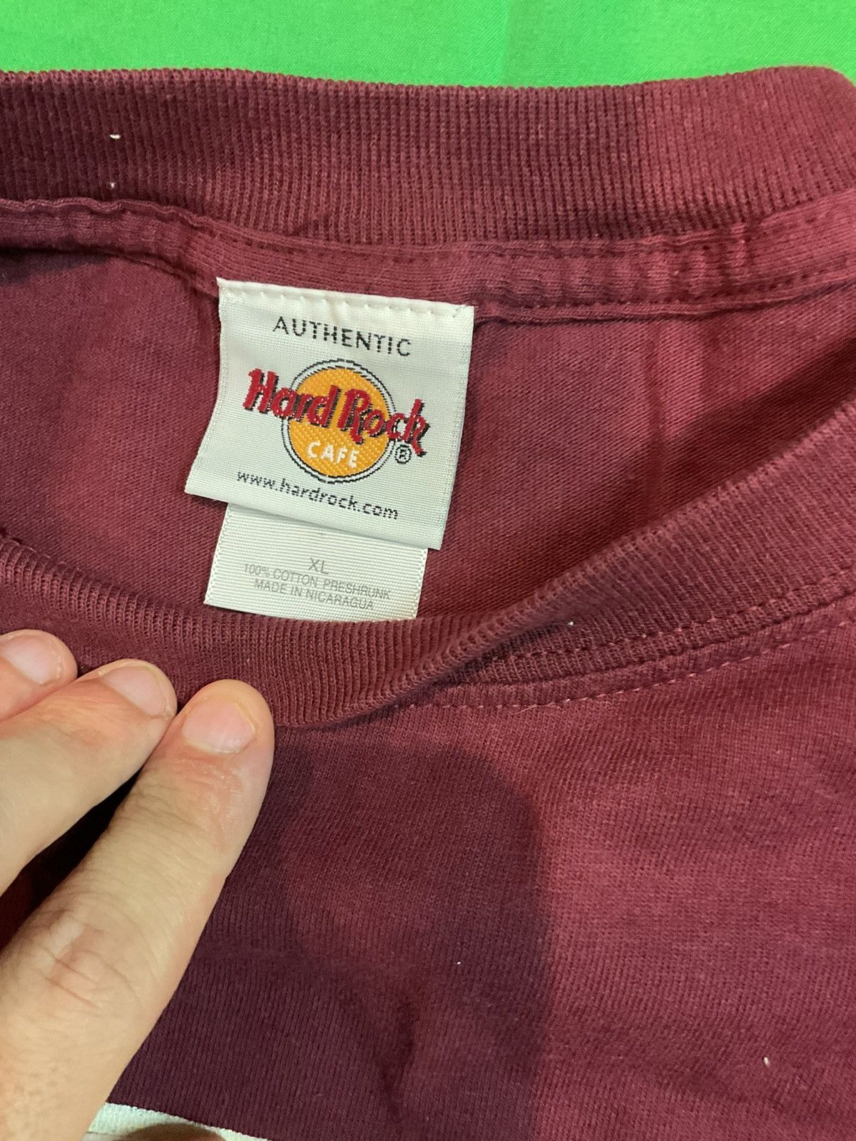 Hard Rock Cafe × Vintage Hard Rock Cafe Washington DC Size US XL / EU 56 / 4 - 2 Thumbnail