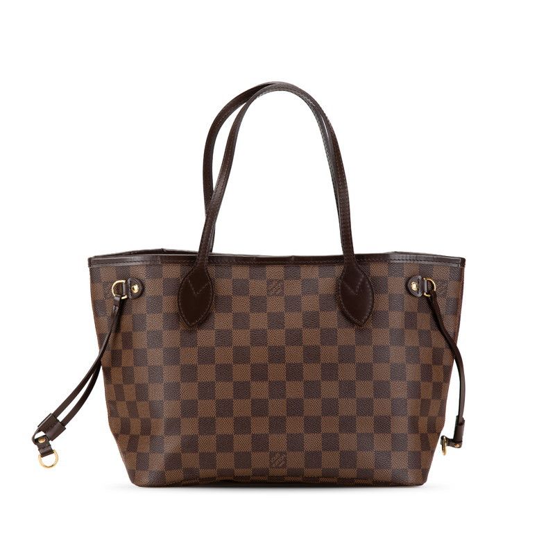 Louis Vuitton Louis Vuitton Louis Vuitton Damier Neverfull PM Tote Bag Canvas Tote Bag N51109 in Very Good Condition Size ONE SIZE - 1 Thumbnail