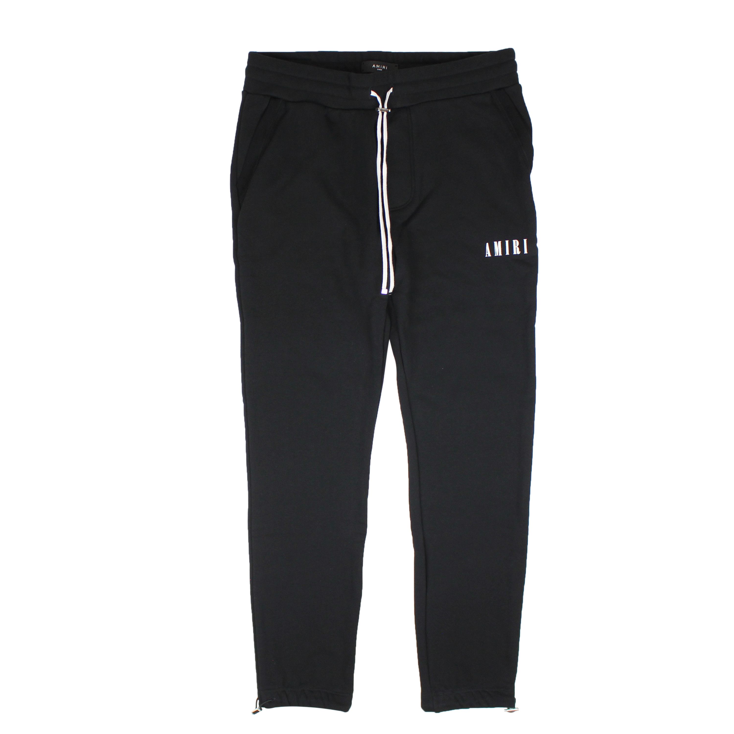 image of Amiri Core Logo Sweatpant Black Jogger Sweatpants Size Xl, Men's