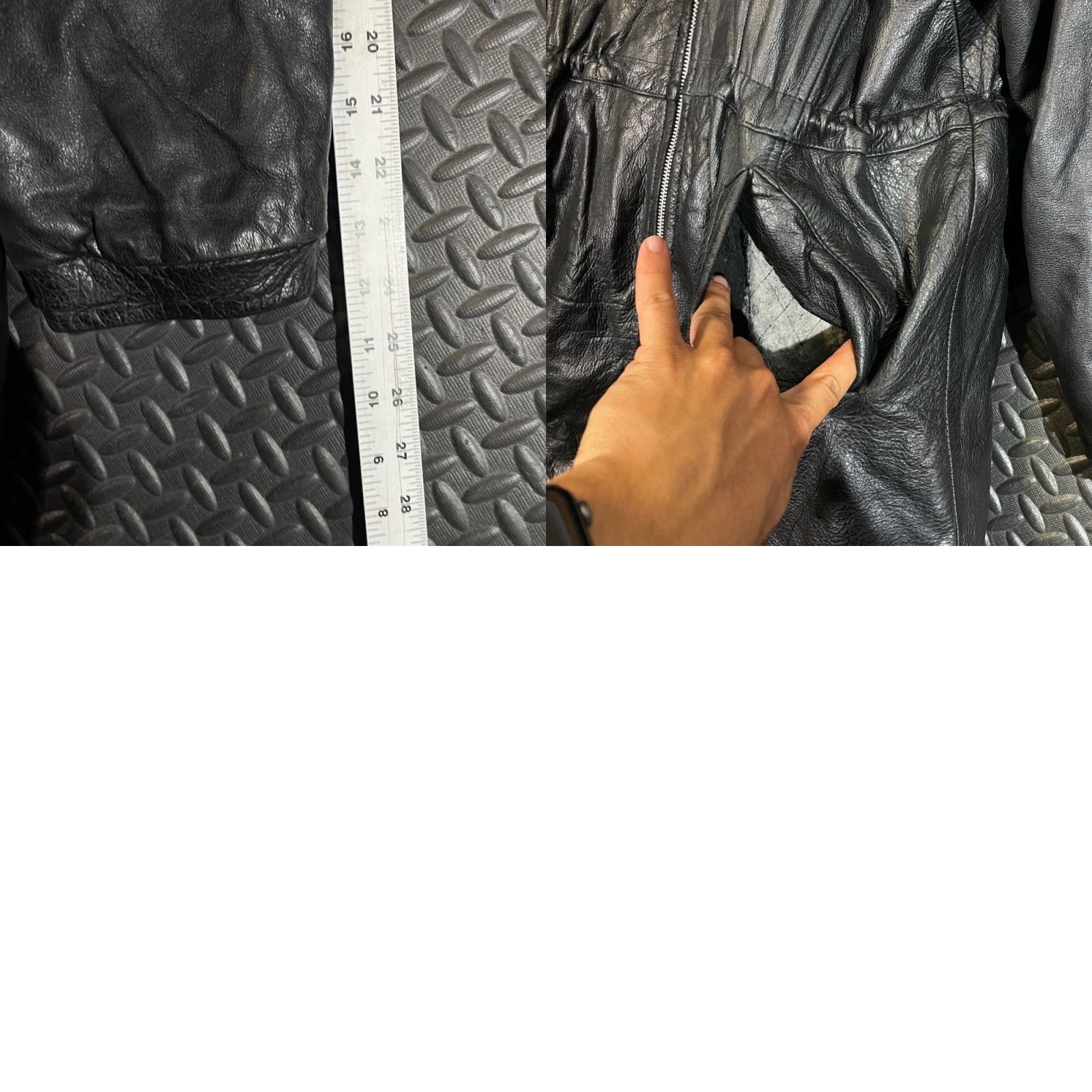 VINTAGE Wilsons Leather Hooded Parka Jacket Black Leather Small Quilted Lining Women S Parka S, Womens