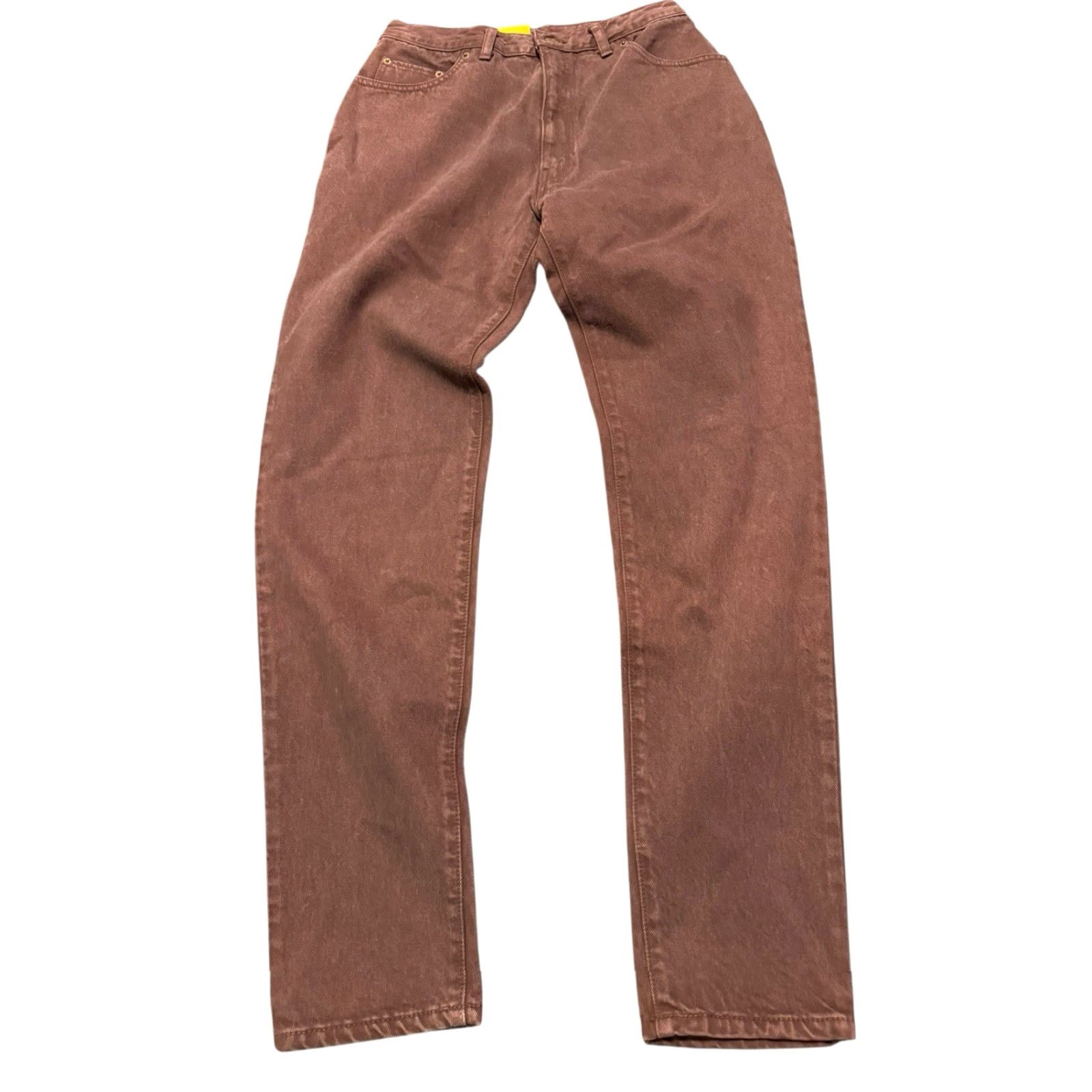 Big John VINTAGE BIG JOHN Jeans NL304 Brown Denim Men’s 33x32 5-Pocket Made in Japan Extra Size US 33 - 3 Thumbnail