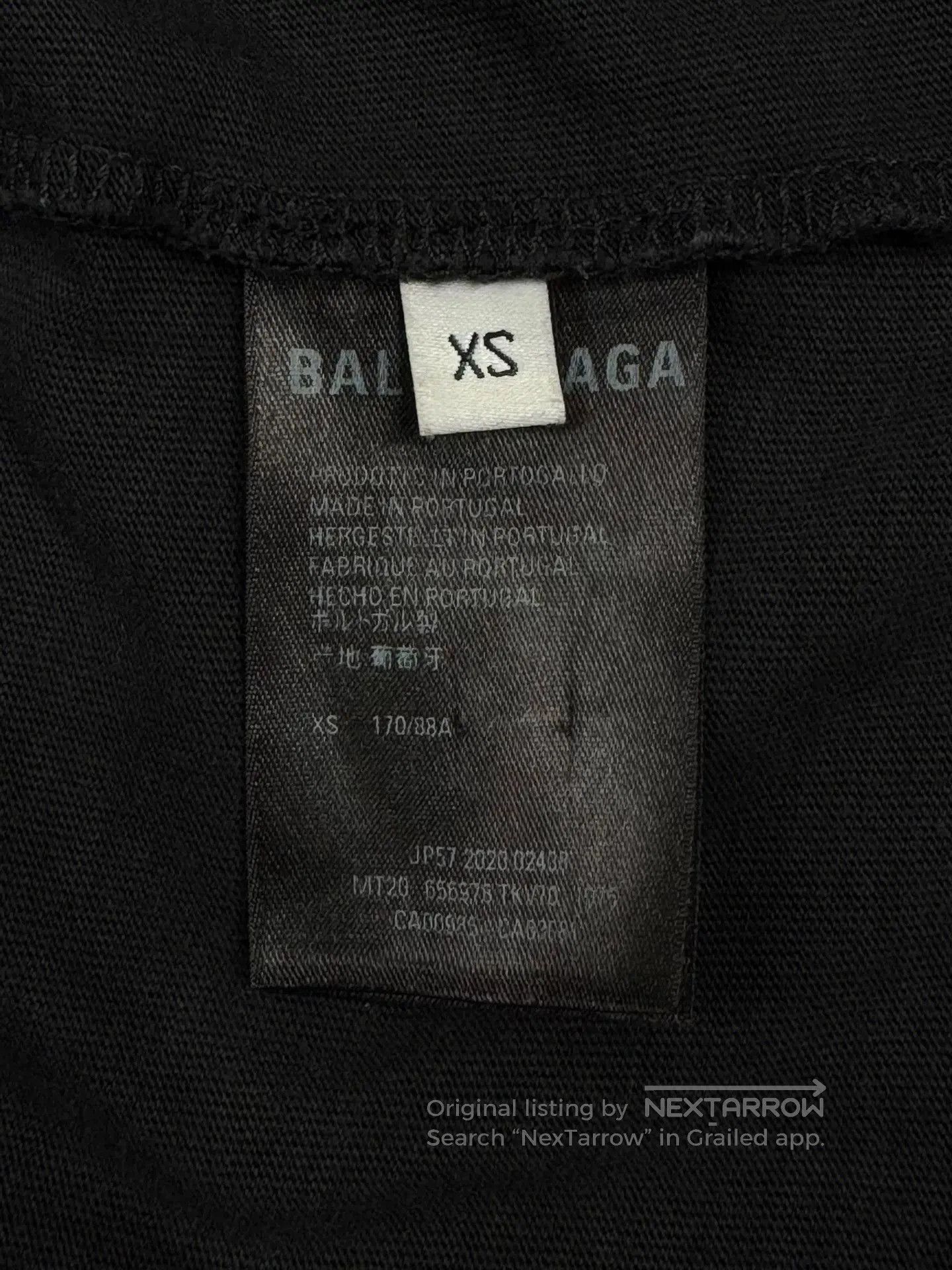 Balenciaga vintage balenciaga flame print tee. Size US XS / EU 42 / 0 - 8 Thumbnail