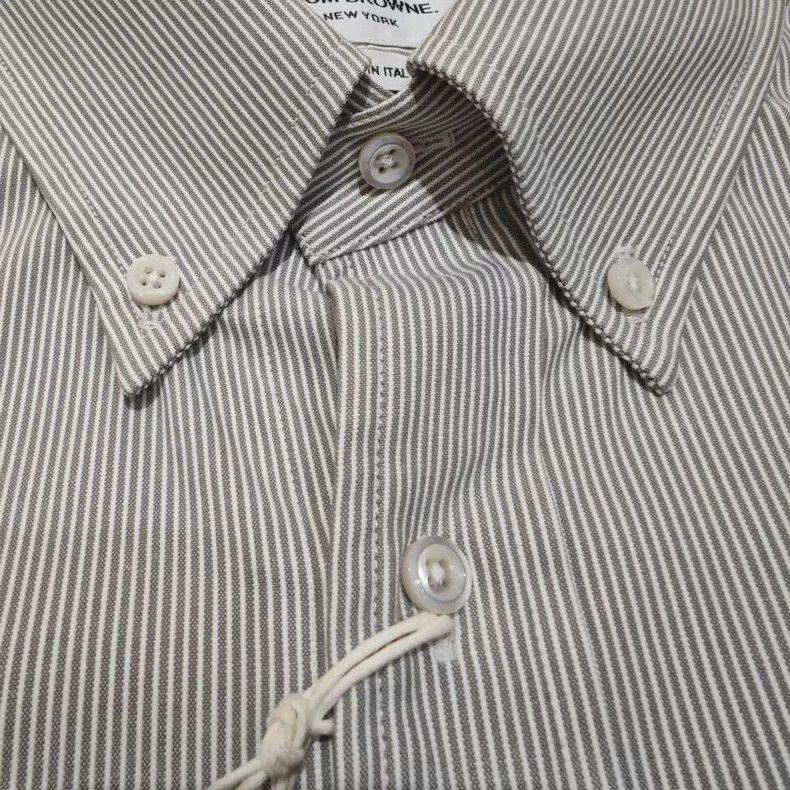 Thom Browne Thom Browne size2 short sleeve shirt Size US M / EU 48-50 / 2 - 6 Thumbnail