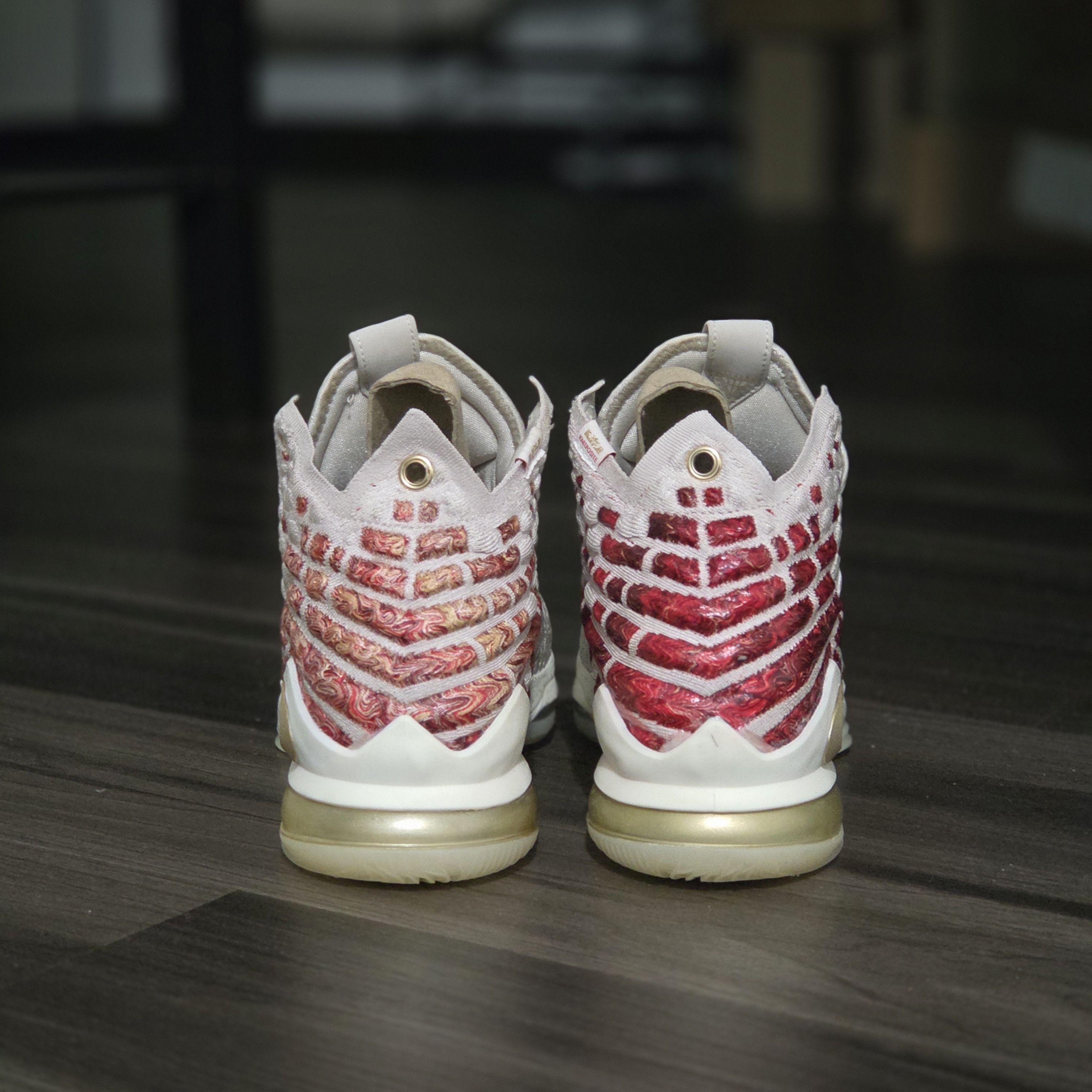 Nike New Nike LeBron XVII 17 PRM "Harlem Fashion Row” Men’ 11,5 Size US 11.5 / EU 44-45 - 9 Thumbnail