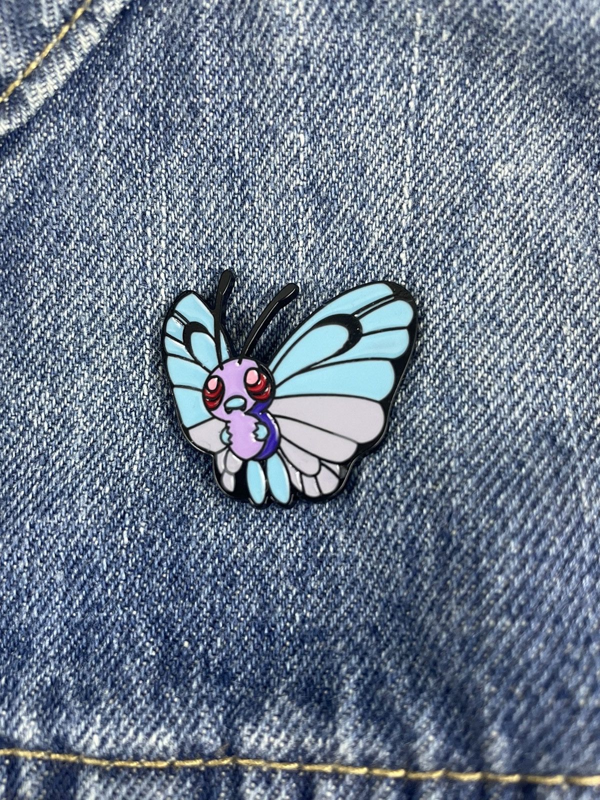 Other Butterfree Enamel Pin Size ONE SIZE - 1 Thumbnail