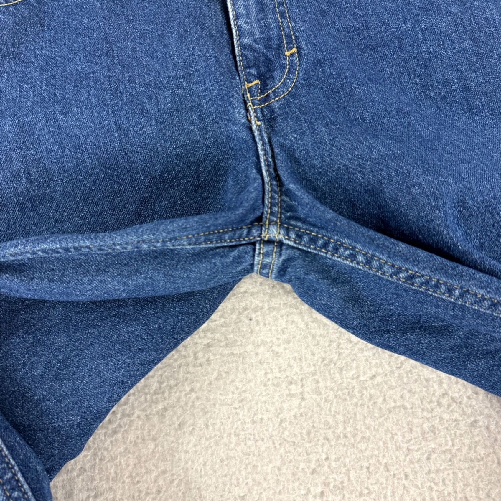 Free People Free People Ava Jeans Womens 27 Blue Denim Wide Flare Leg High Rise Boho Casual Jeans Size 27" / US 4 / IT 40 - 6 Thumbnail