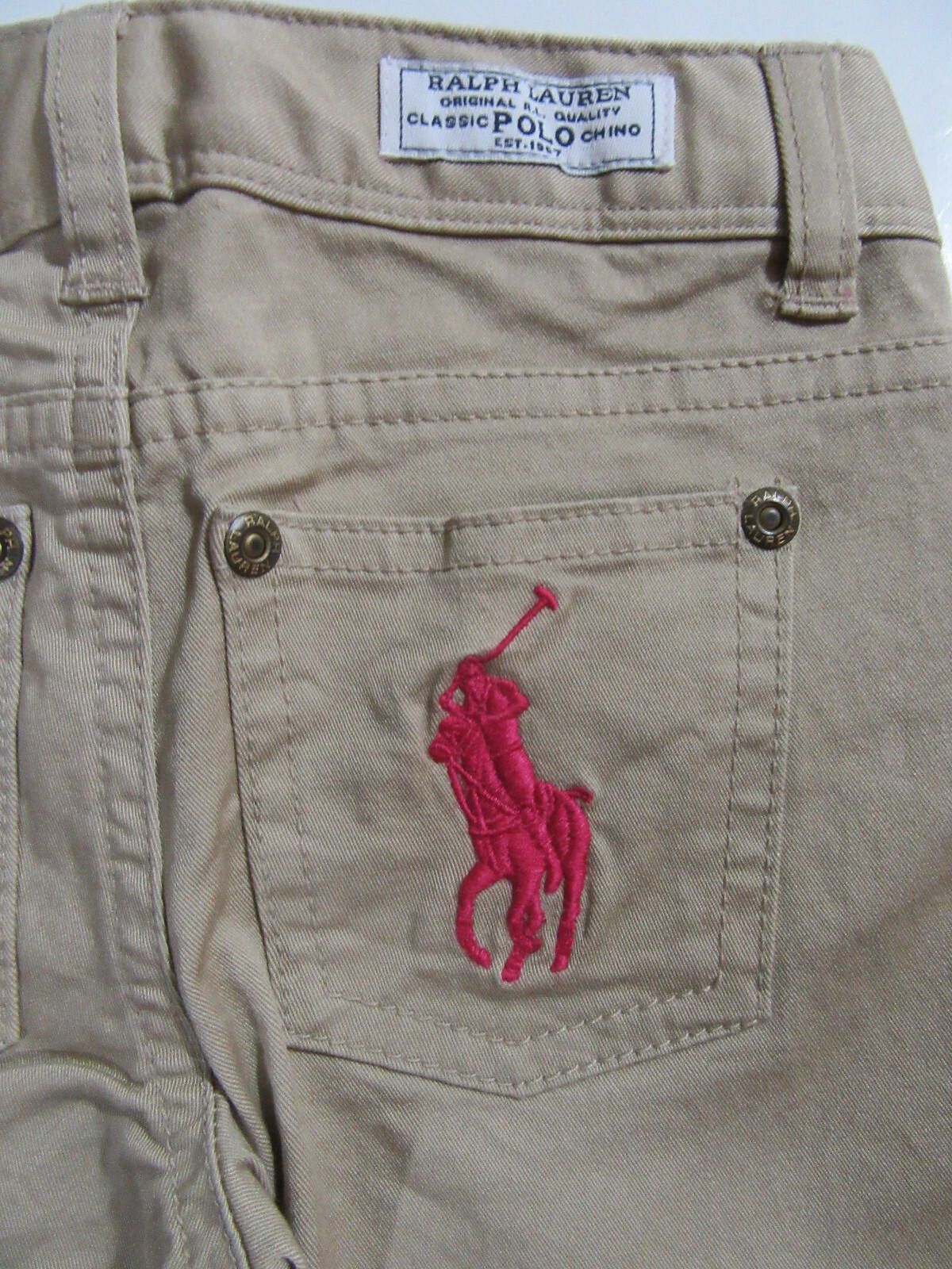 Polo Ralph Lauren Polo Ralph Lauren Toddler Big Pony Chino Pants 2/2T NWT Size US 26 / EU 42 - 3 Thumbnail