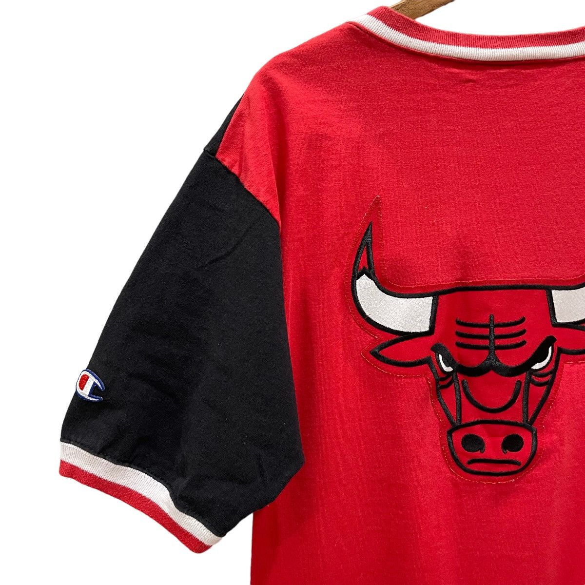 NBA Vintage 1996 Chicago Bulls Michael Jordan Warm Up T-Shirt Size US M / EU 48-50 / 2 - 11 Thumbnail