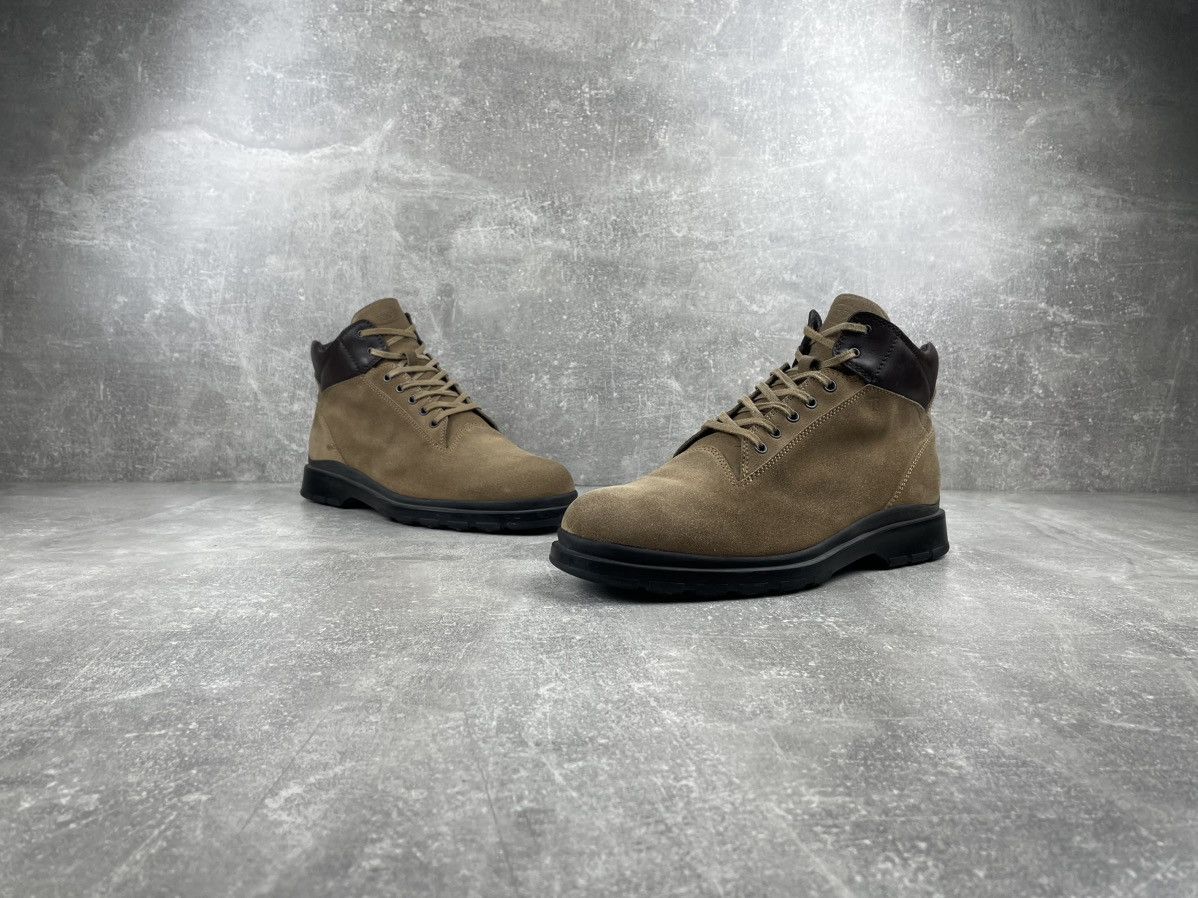 Tod's TOD's Leather Laced Suede Leather Sand Boots Made in Italy Size US 10 / EU 43 - 5 Thumbnail