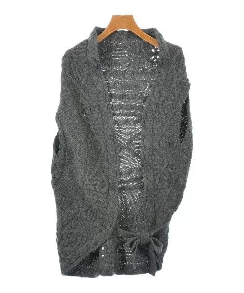 Comme des Garcons Gray Sleeveless Knit Sweater Size M / US 6-8 / IT 42-44 - 1 Thumbnail