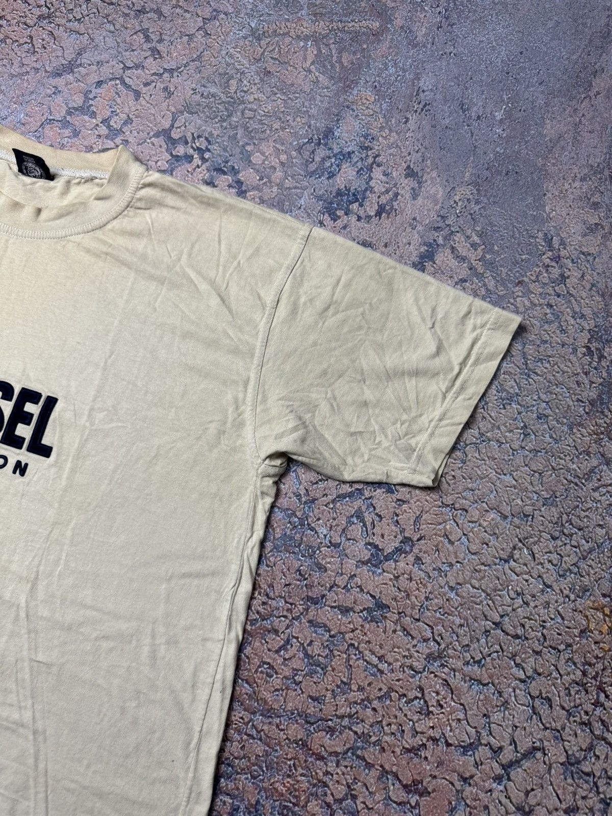 Diesel × Vintage Vintage T-Shirt Diesel Big Logo Punk Y2k Japan Style Size US XXL / EU 58 / 5 - 7 Thumbnail