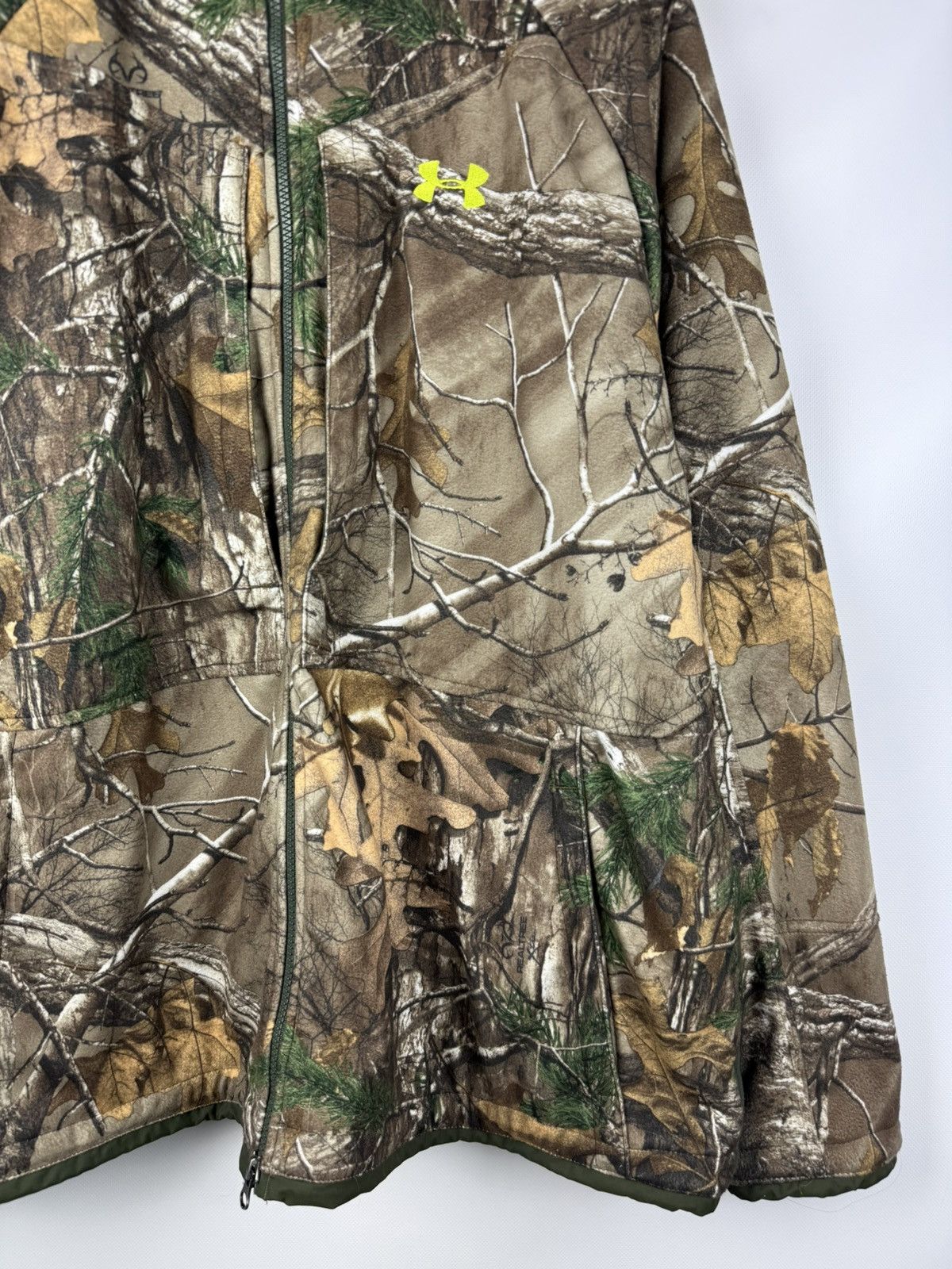 Under Armour Under Armour Scent Control Realtree Hunting Fleece Jacket Size US XXL / EU 58 / 5 - 6 Thumbnail