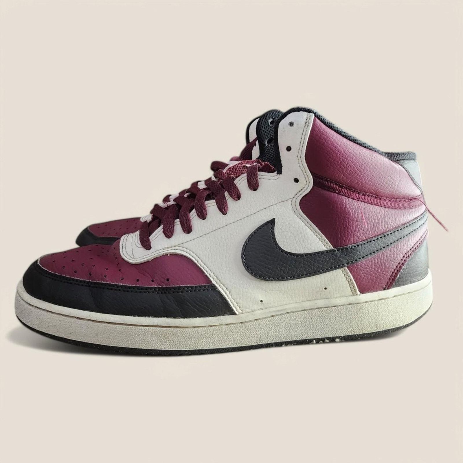 Nike Nike court vision burgundy cream Size US 11 / EU 44 - 1 Thumbnail