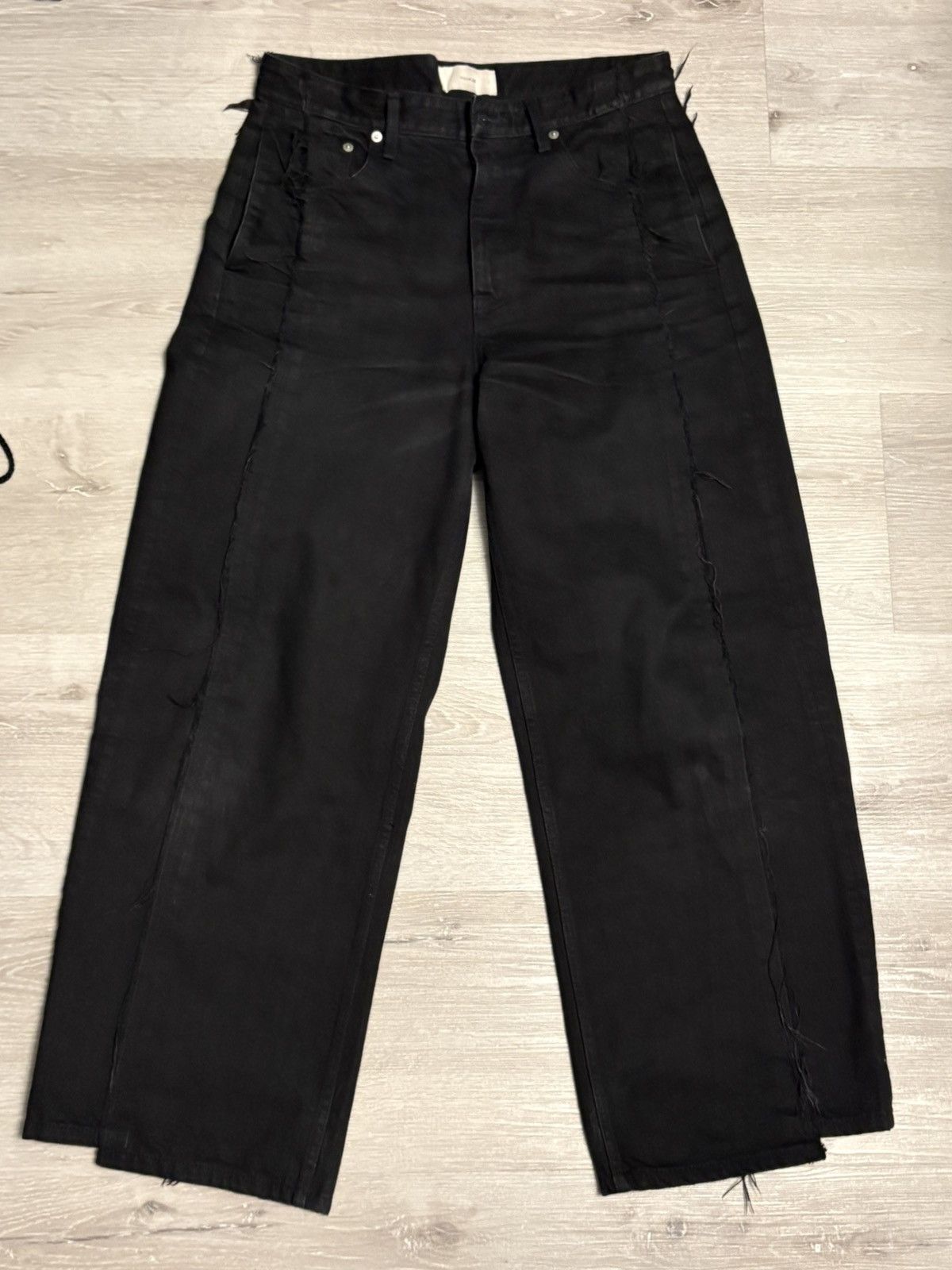 Vuja De VUJADE WES RELAXED FIT NANOMIST JEANS IN ESPRESSO | Grailed