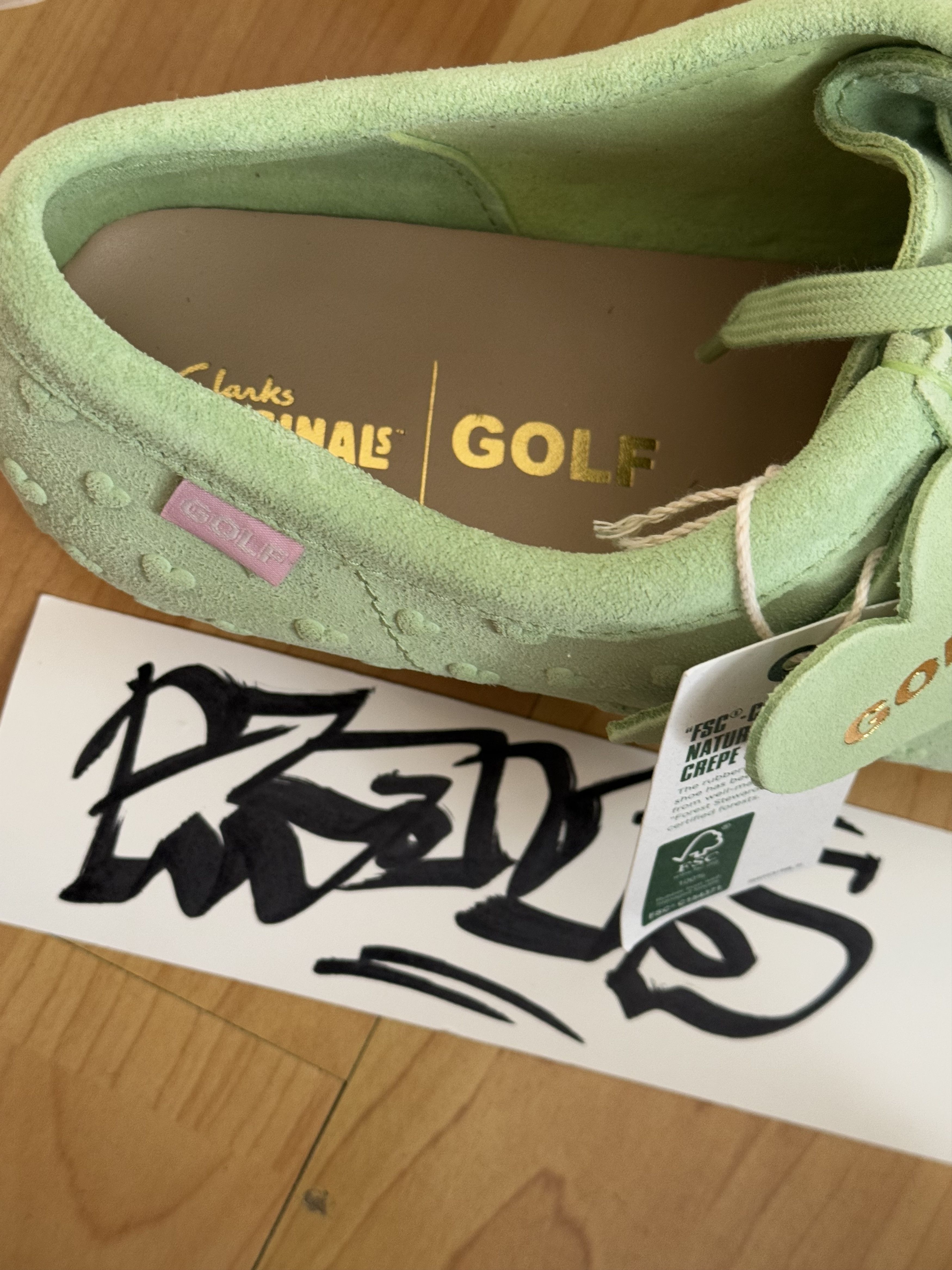 Clarks × Golf Wang CLARKS WALLABEE by GOLF WANG - Light Green 9 Size US 9 / EU 42 - 5 Thumbnail