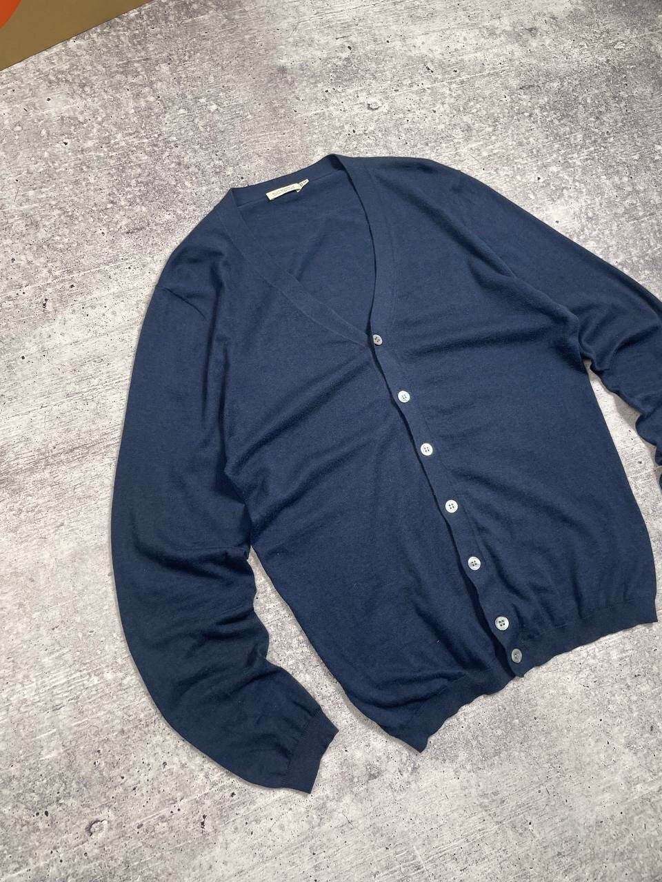 Suitsupply SuitSupply Cotton Cashmere Cardigan Sweater Y2K Size US M / EU 48-50 / 2 - 2 Thumbnail