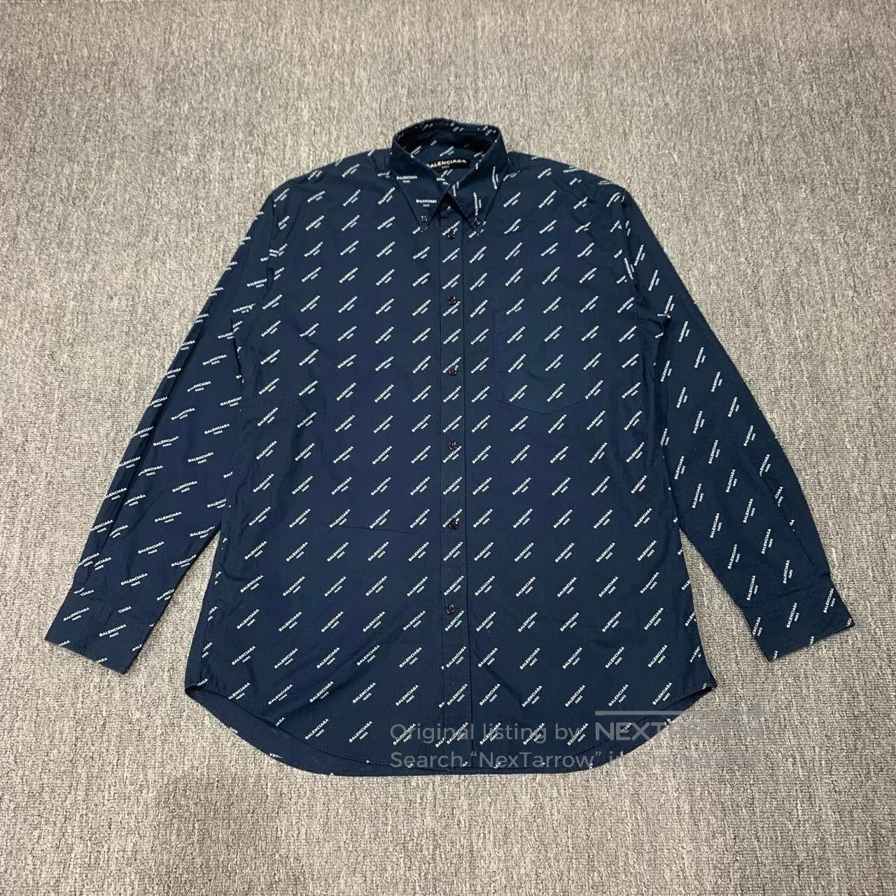 Balenciaga Balenciaga Printed Shirt Jacket Size 38. Size US S / EU 44-46 / 1 - 1 Thumbnail