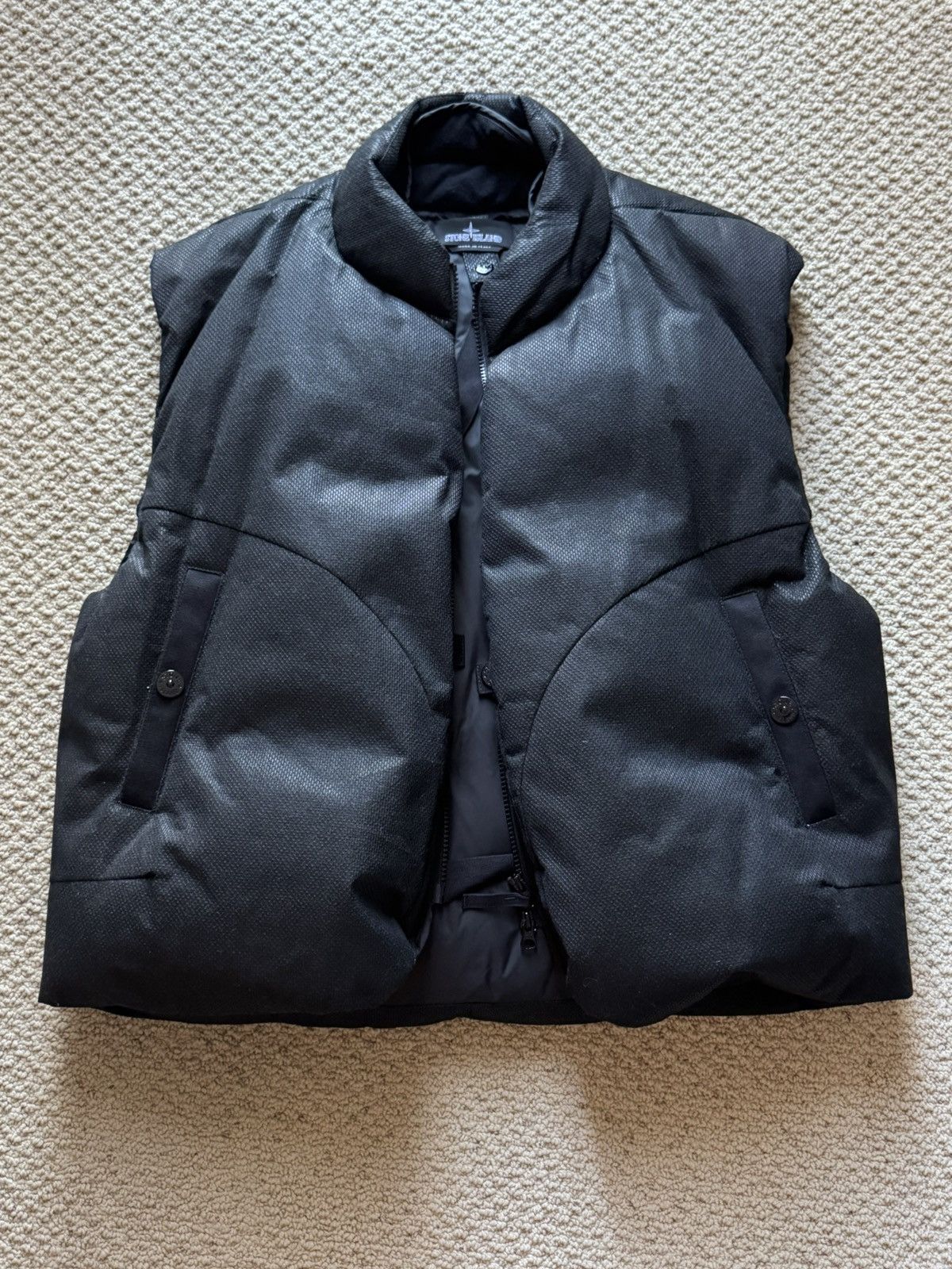 Stone Island Shadow Project Stone Island 2022 Shadow Project Black Gilet Vest Size Large Size US L / EU 52-54 / 3 - 1 Thumbnail