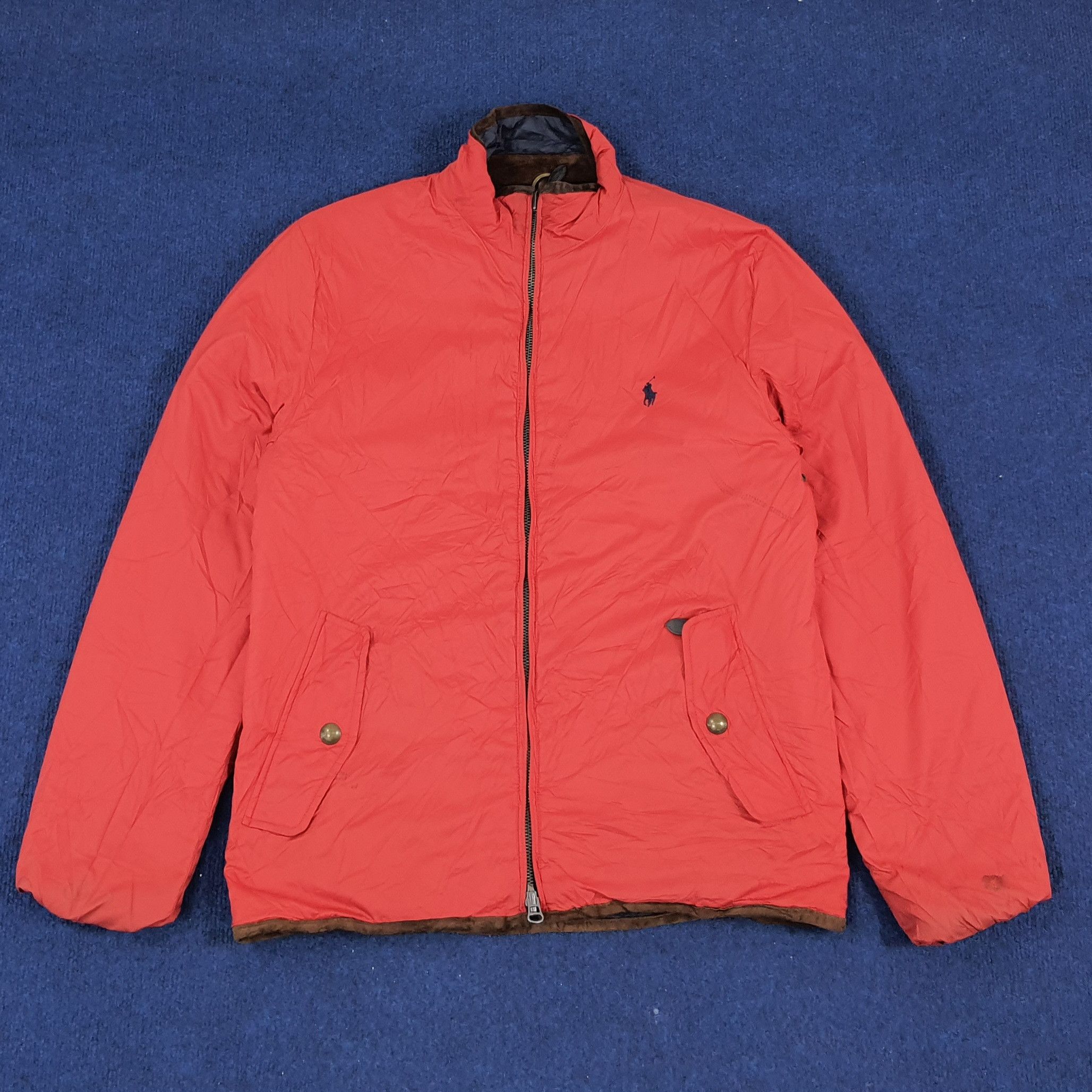 Polo Ralph Lauren × Vintage Vintage POLO Ralph Lauren Light Puffer Reversible Jacket Size US S / EU 44-46 / 1 - 10 Thumbnail