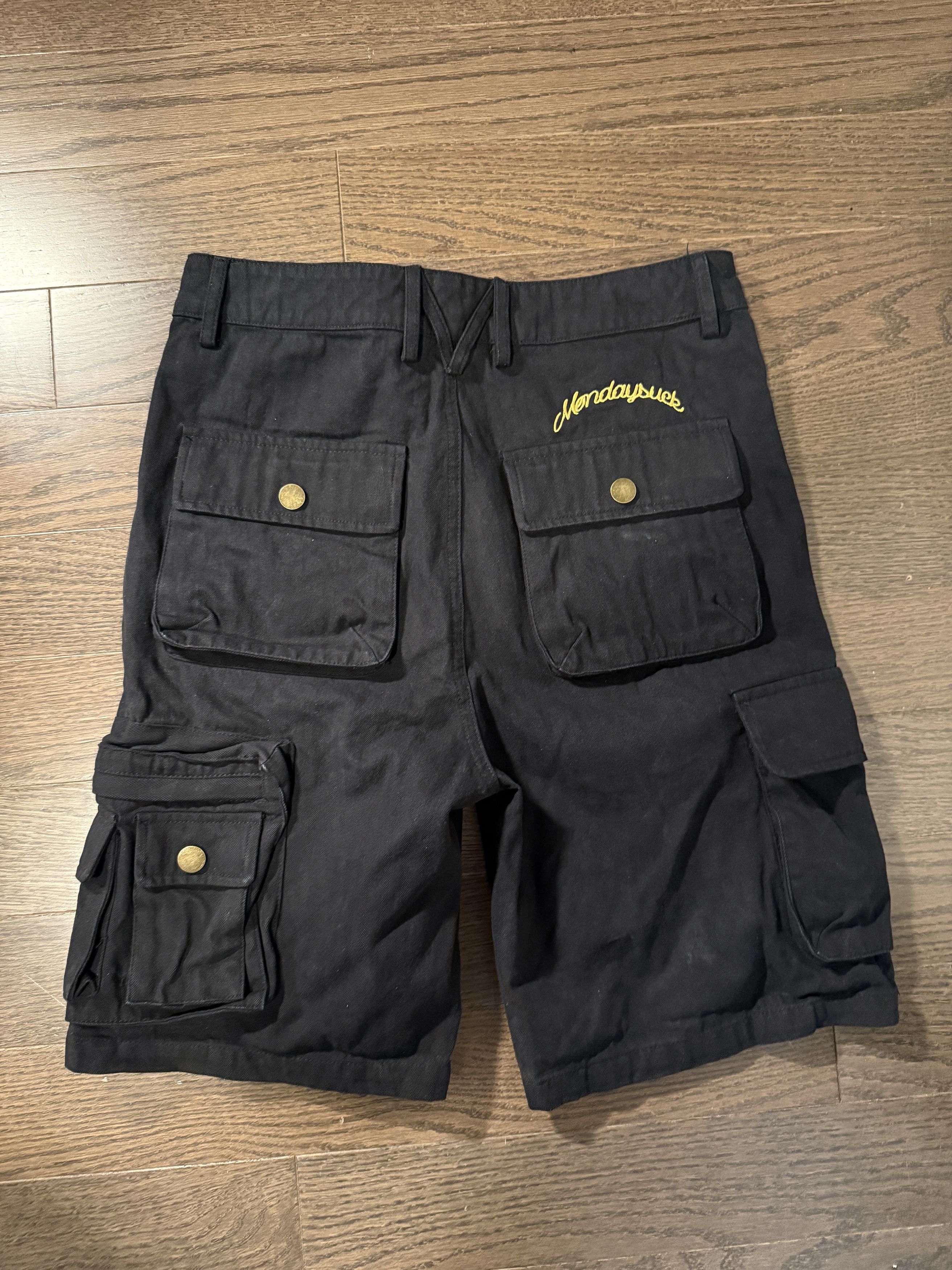 Mondaysuck Mondaysuck Spark Utility Multi Pocket Cargo Short - Size 30 Size US 30 / EU 46 - 5 Thumbnail