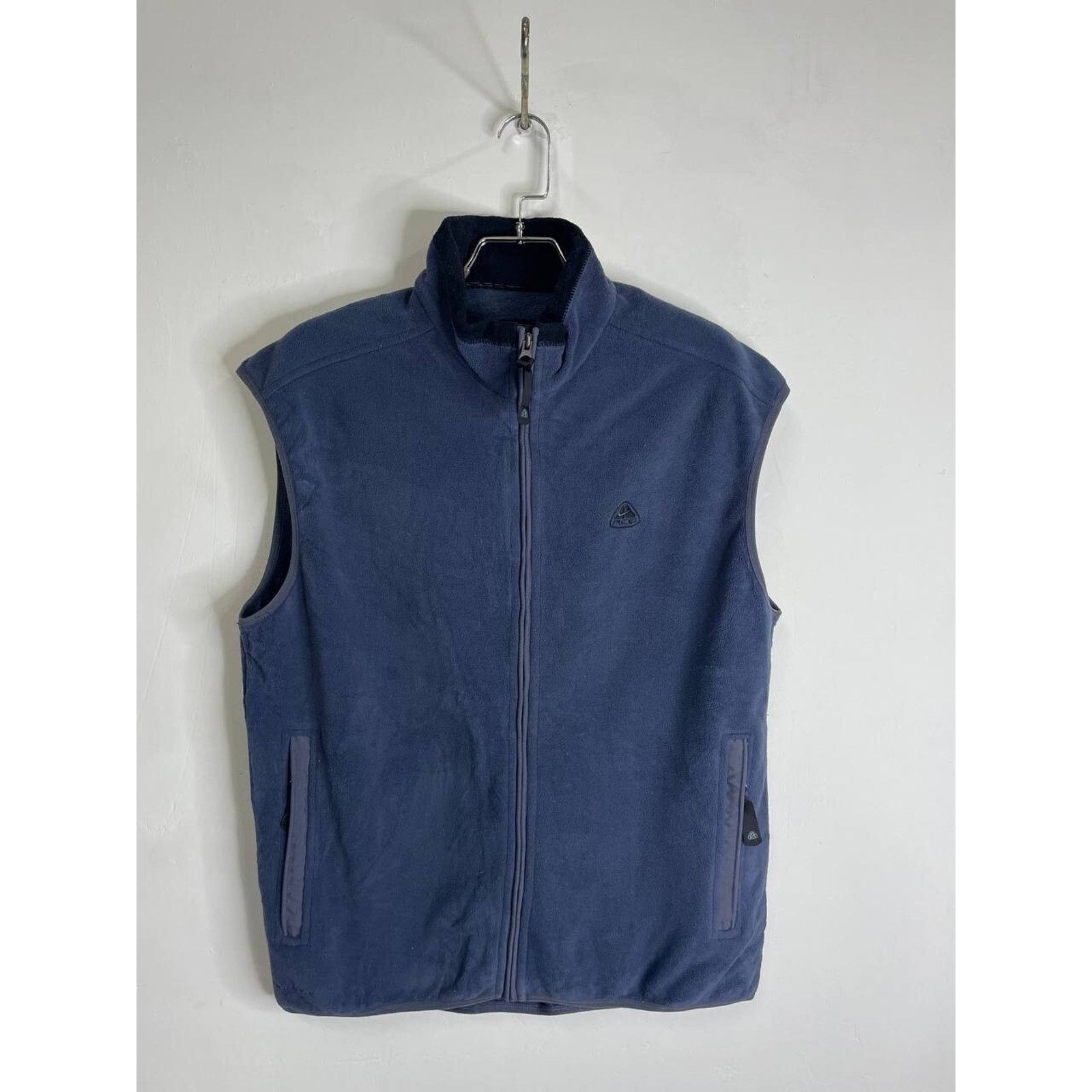 Nike ACG Vintage Nike ACG Therma-Fit Fleece Vest Blue Size XL Size US XL / EU 56 / 4 - 2 Thumbnail