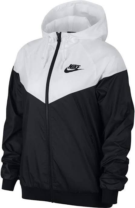 Nike Nike Sportwear Windrunner Hooded Jacket Black/White Size L / US 10 / IT 46 - 3 Thumbnail