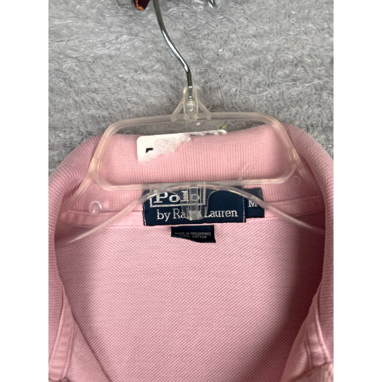 Ralph Lauren VINTAGE Ralph Lauren Polo Shirt Men M Pink Short Sleeve Pony Golf Mens Size US M / EU 48-50 / 2 - 7 Thumbnail