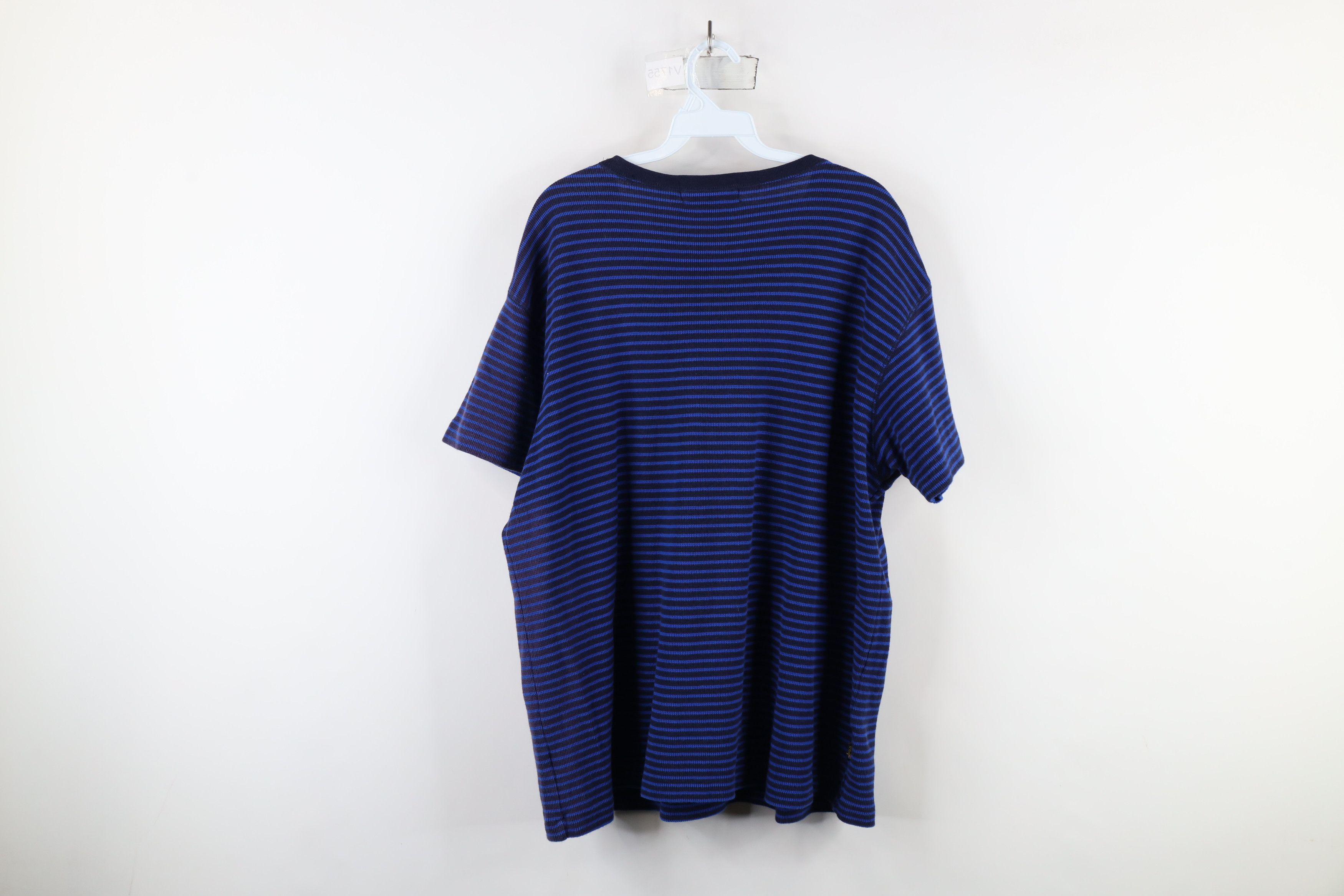 Ralph Lauren × Vintage Vintage 90s Polo Sport Ralph Lauren Waffle Knit T-Shirt Size US L / EU 52-54 / 3 - 11 Thumbnail