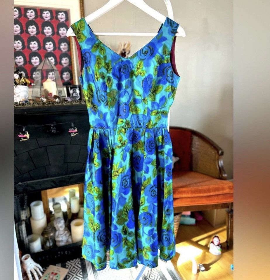 Vintage Vintage 1950/60s dress, sundress, circle skirt, Hawaii Size M / US 6-8 / IT 42-44 - 1 Thumbnail