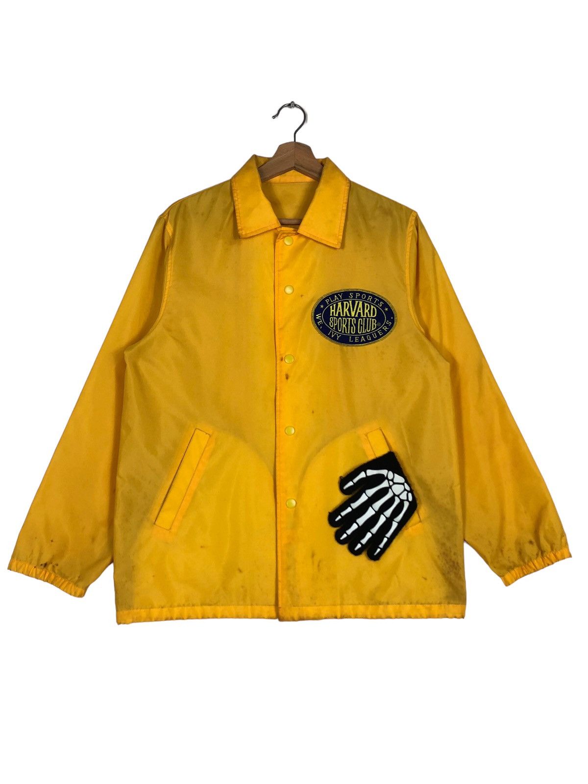 Japanese Brand 🔥90’s Vintage Union Made Harvard Sports Club Jacket Size US L / EU 52-54 / 3 - 1 Thumbnail