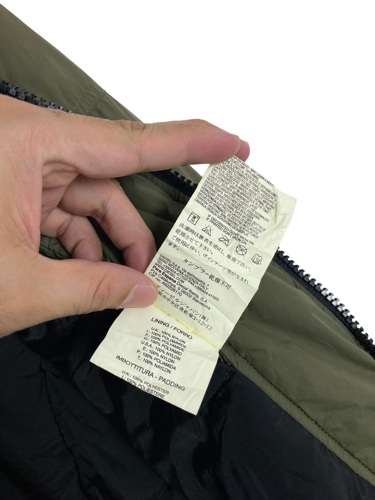Diesel Rare‼️ Diesel Nylon Military Jacket Size US M / EU 48-50 / 2 - 10 Thumbnail