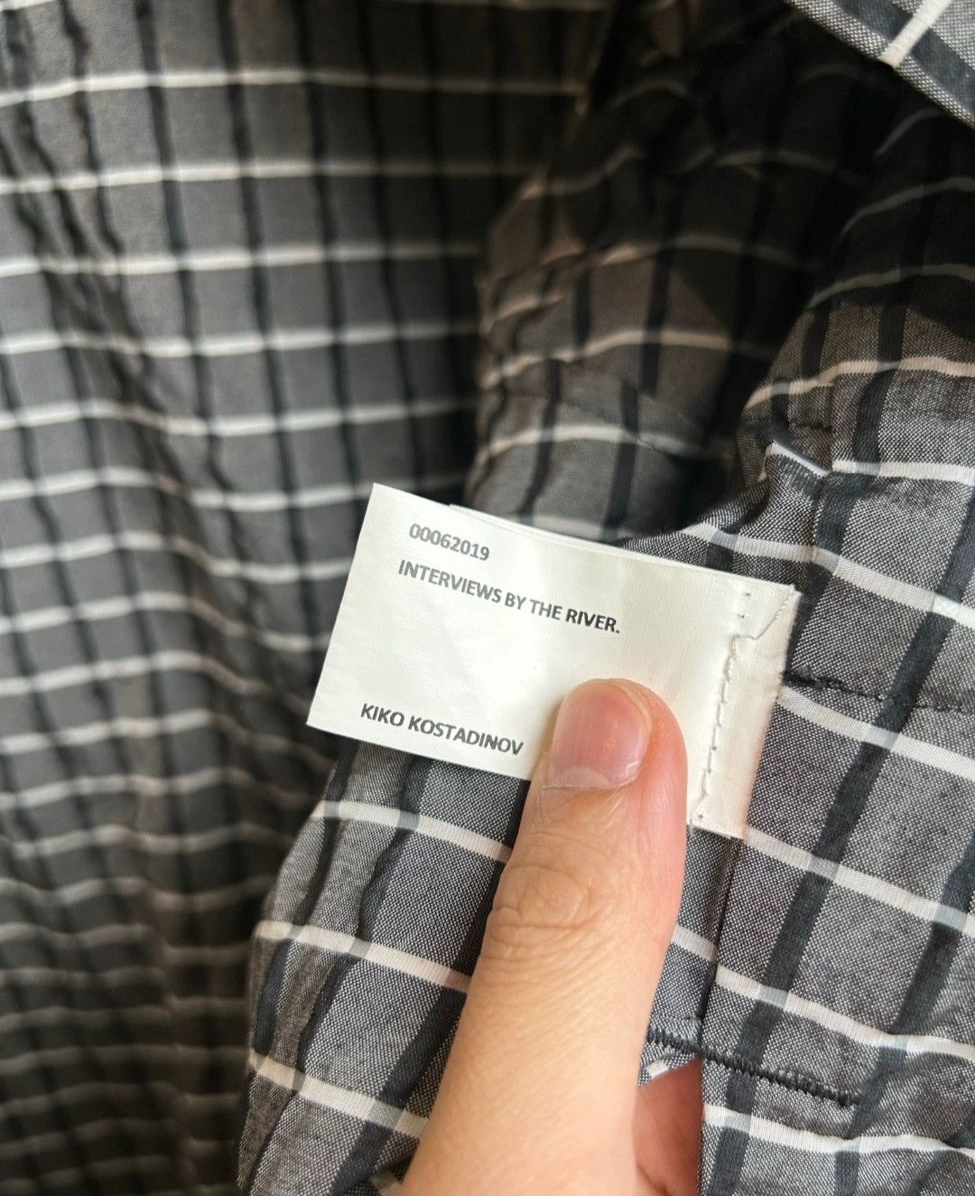 Kiko Kostadinov Kiko Kostadinov Plaid Shirt Size US S / EU 44-46 / 1 - 6 Thumbnail
