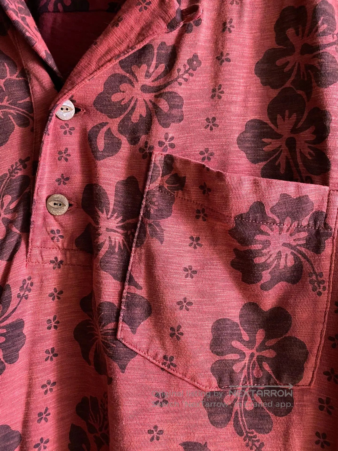 RRL Ralph Lauren RRL Hawaiian Print T. Size US XL / EU 56 / 4 - 5 Thumbnail