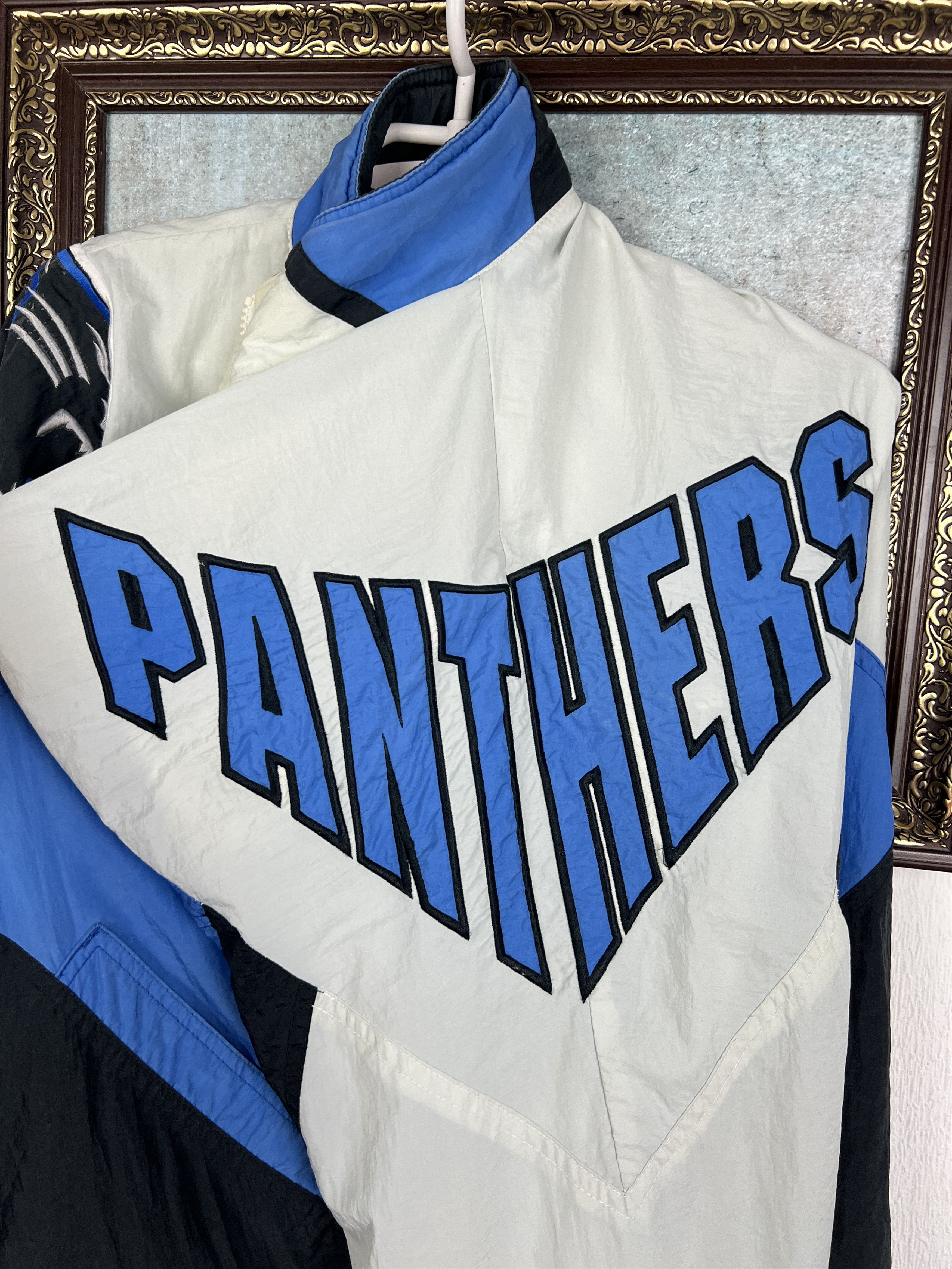 Apex Vintage 90's Carolina Panthers NFL Jacket Windbreaker Rare Size US S / EU 44-46 / 1 - 5 Thumbnail