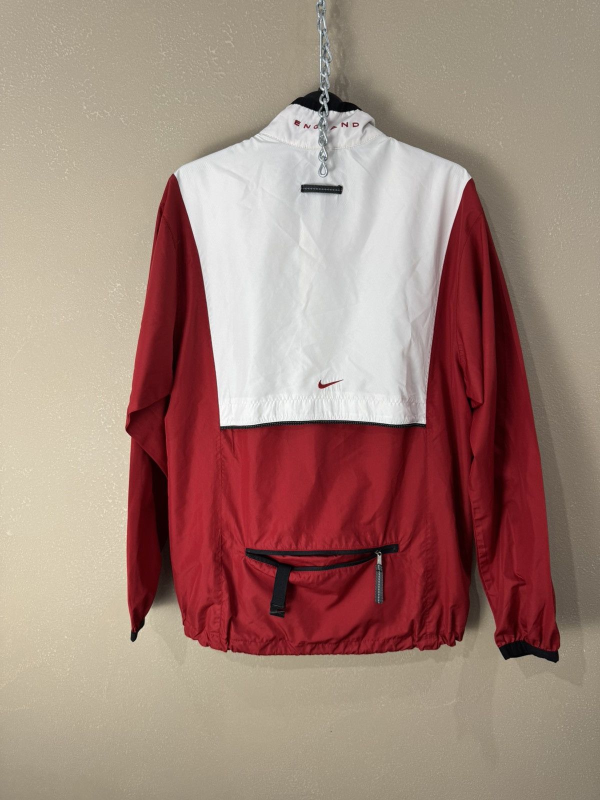 Nike 90’s NIKE TEAM ENGLAND RUGBY SWOOSH LOGO TRACK JACKET RETRO Size US S / EU 44-46 / 1 - 2 Thumbnail