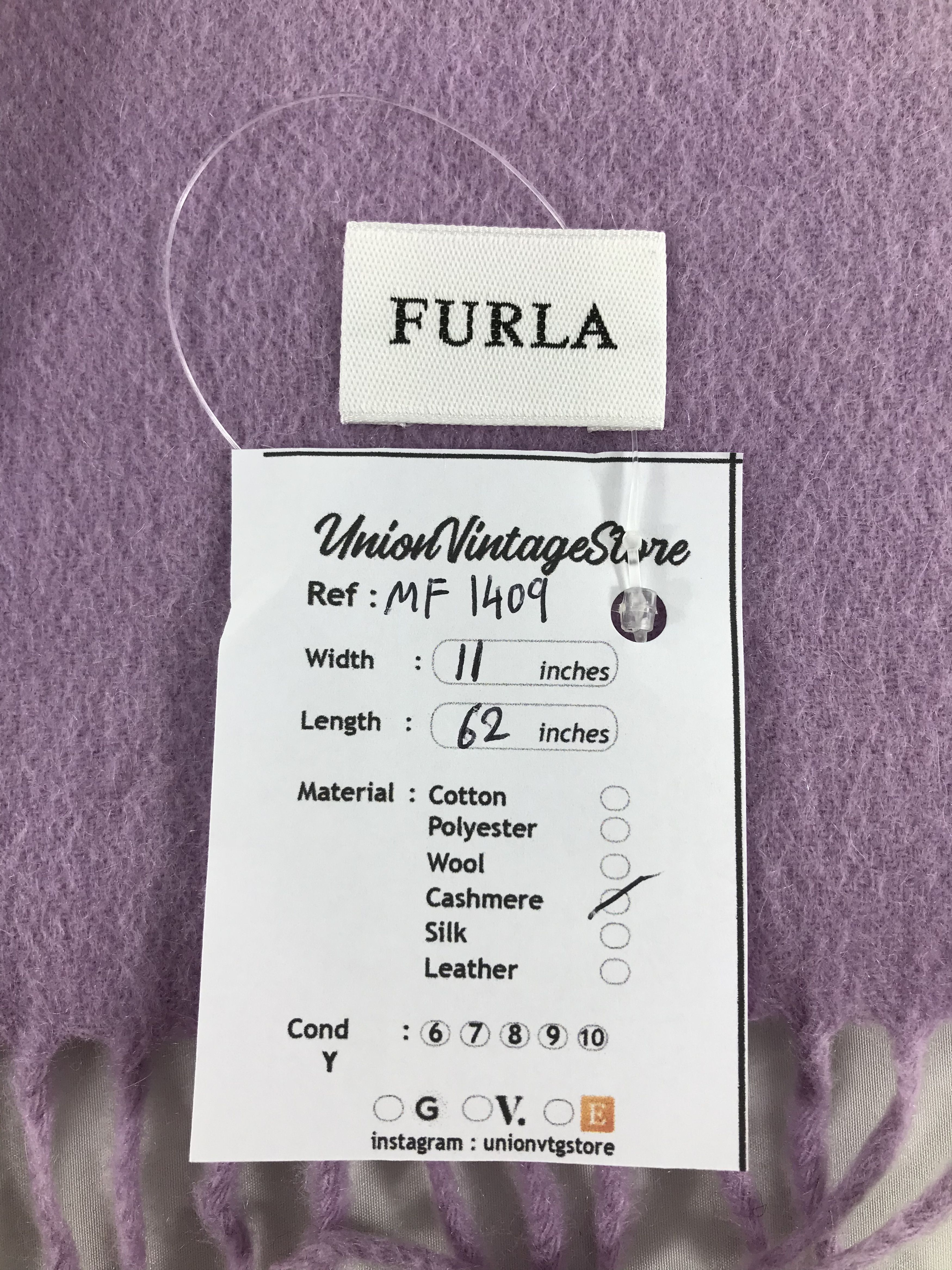 Furla Vintage Furla Scarf/Muffler/Neckwear MF1409 Size ONE SIZE - 5 Thumbnail