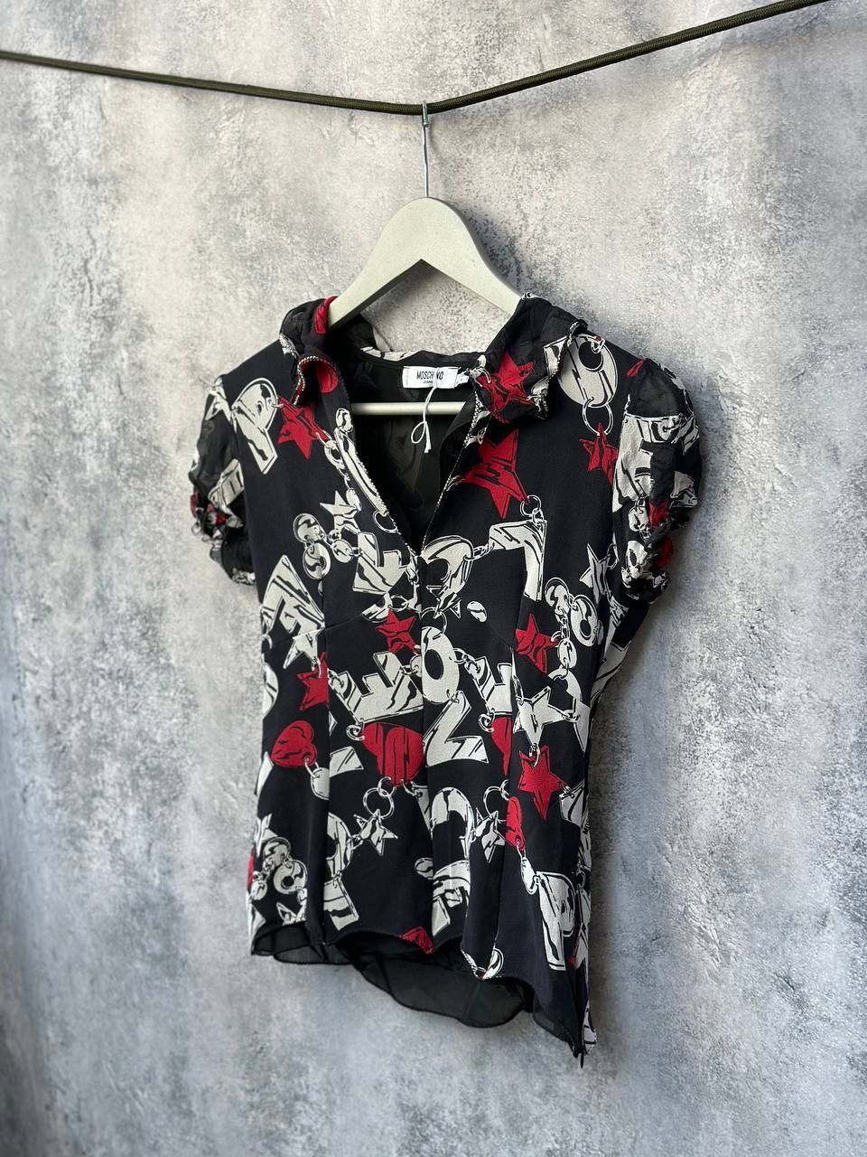Moschino Moschino Jeans Donna Blouse Silk Shirt Size S / US 4 / IT 40 - 2 Thumbnail