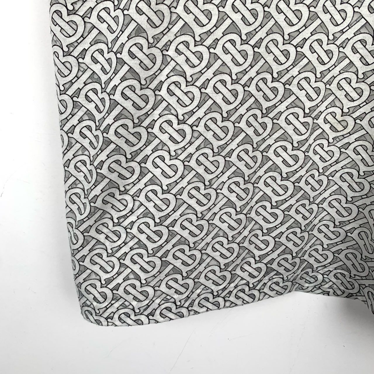 Burberry Burberry TB Monogram Sheer Panel Cotton T-Shirt (Size S) Size US S / EU 44-46 / 1 - 6 Thumbnail