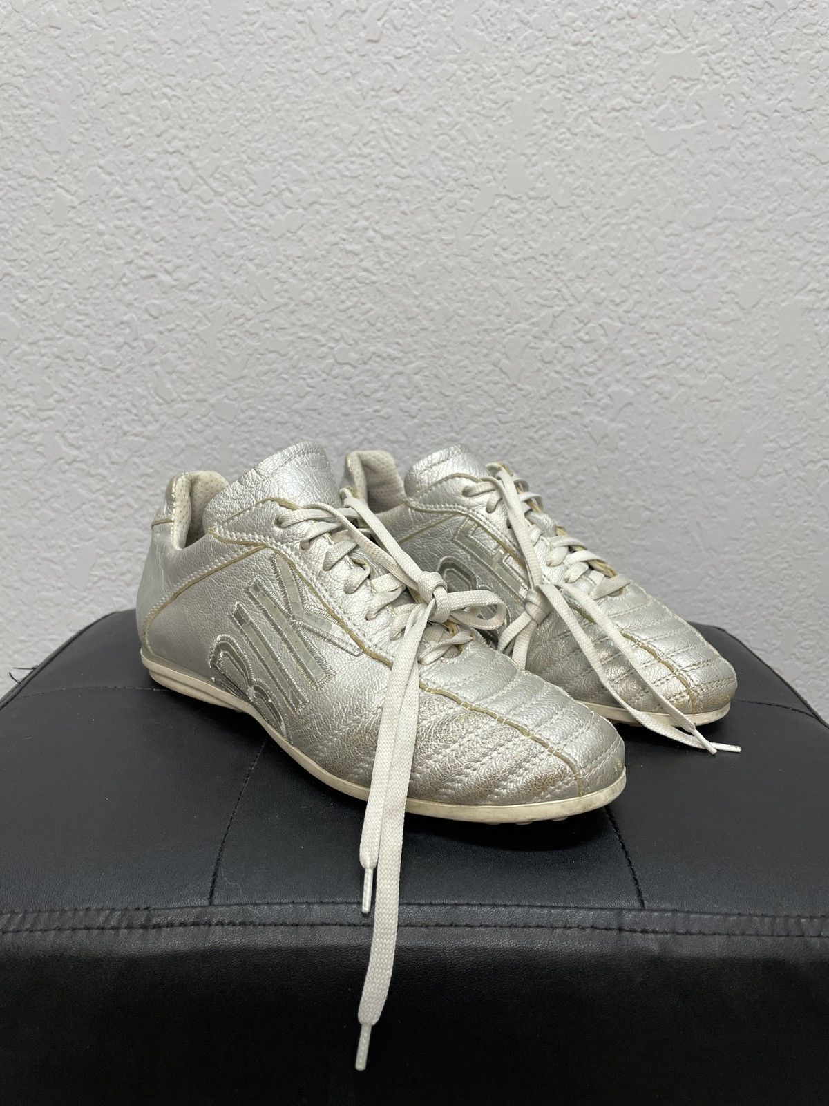 Dirk Bikkembergs Vintage Italian Dirk Bikembergs Leather Sneakers Shoes Size US 6 / IT 36 - 4 Thumbnail