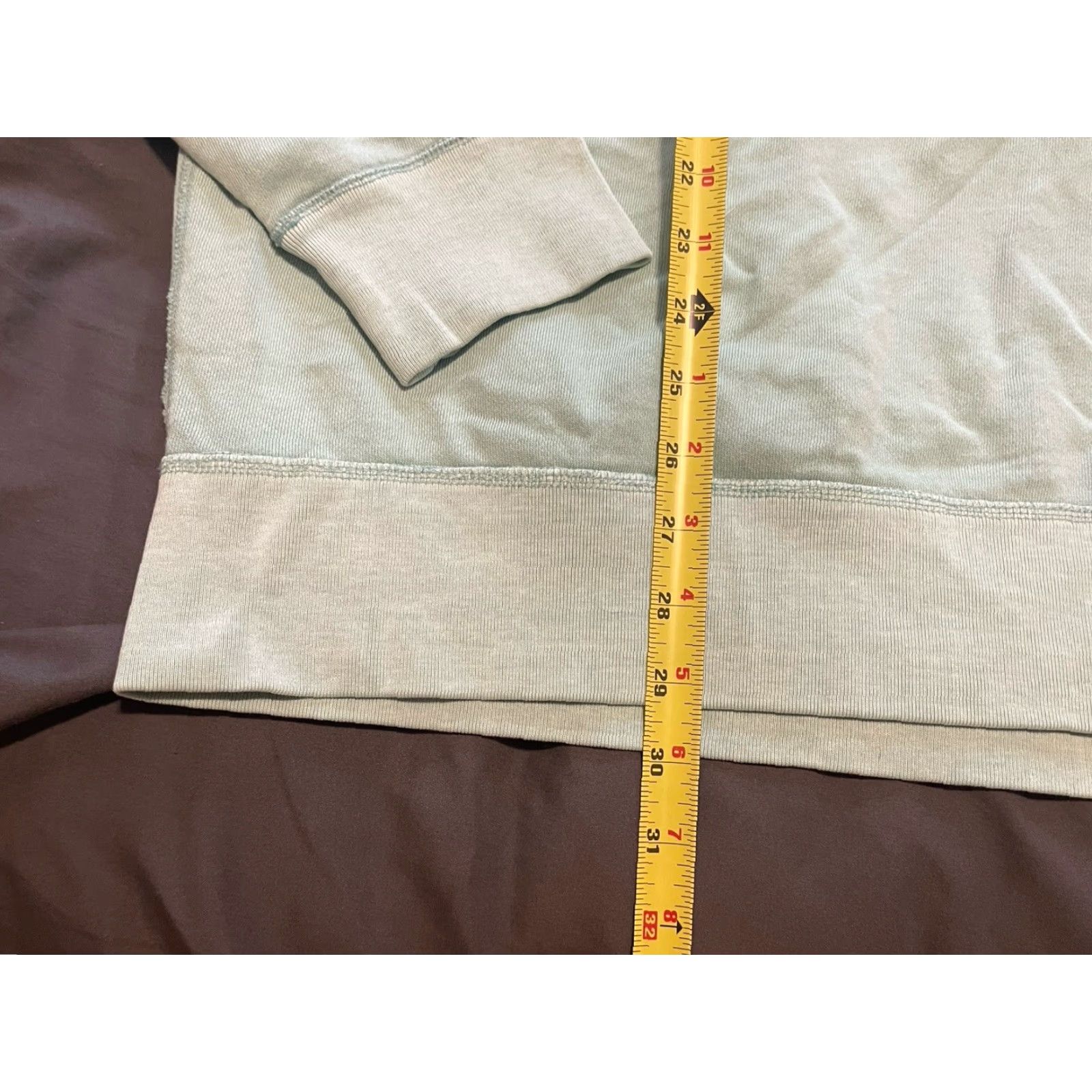 Faherty VINTAGE Faherty Men's Crew Neck Sweatshirt in Mineral Jade 2XL All Seasons Activewear Size US XXL / EU 58 / 5 - 3 Thumbnail