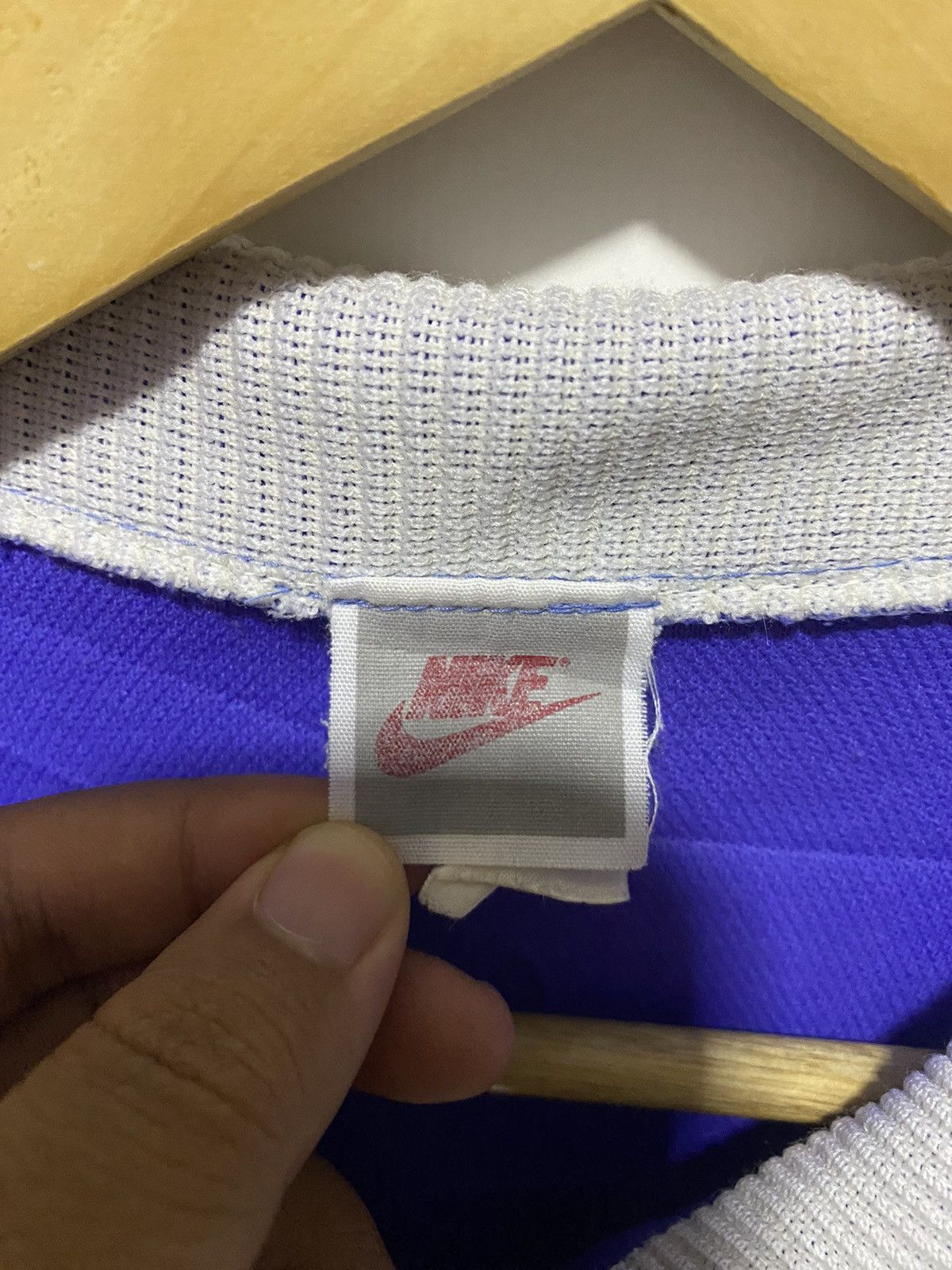 Nike × Vintage Vintage 80’s Nike tracktop Size US L / EU 52-54 / 3 - 7 Thumbnail