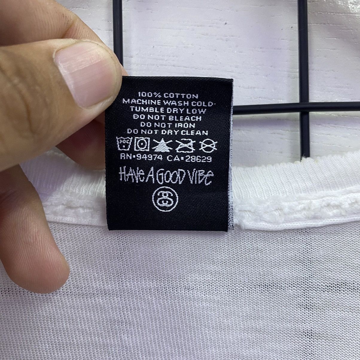 Stussy × Vintage Vintage Y2K Stussy International Soumd System Distressed Tee Size US XXL / EU 58 / 5 - 4 Thumbnail