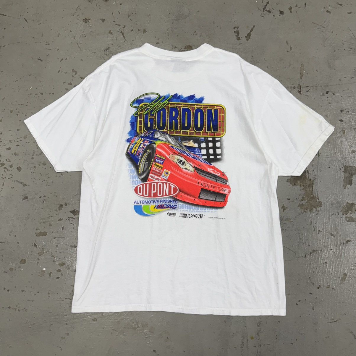 NASCAR Vintage Nasca Jeff Gordon Tee Size US XL / EU 56 / 4 - 6 Thumbnail